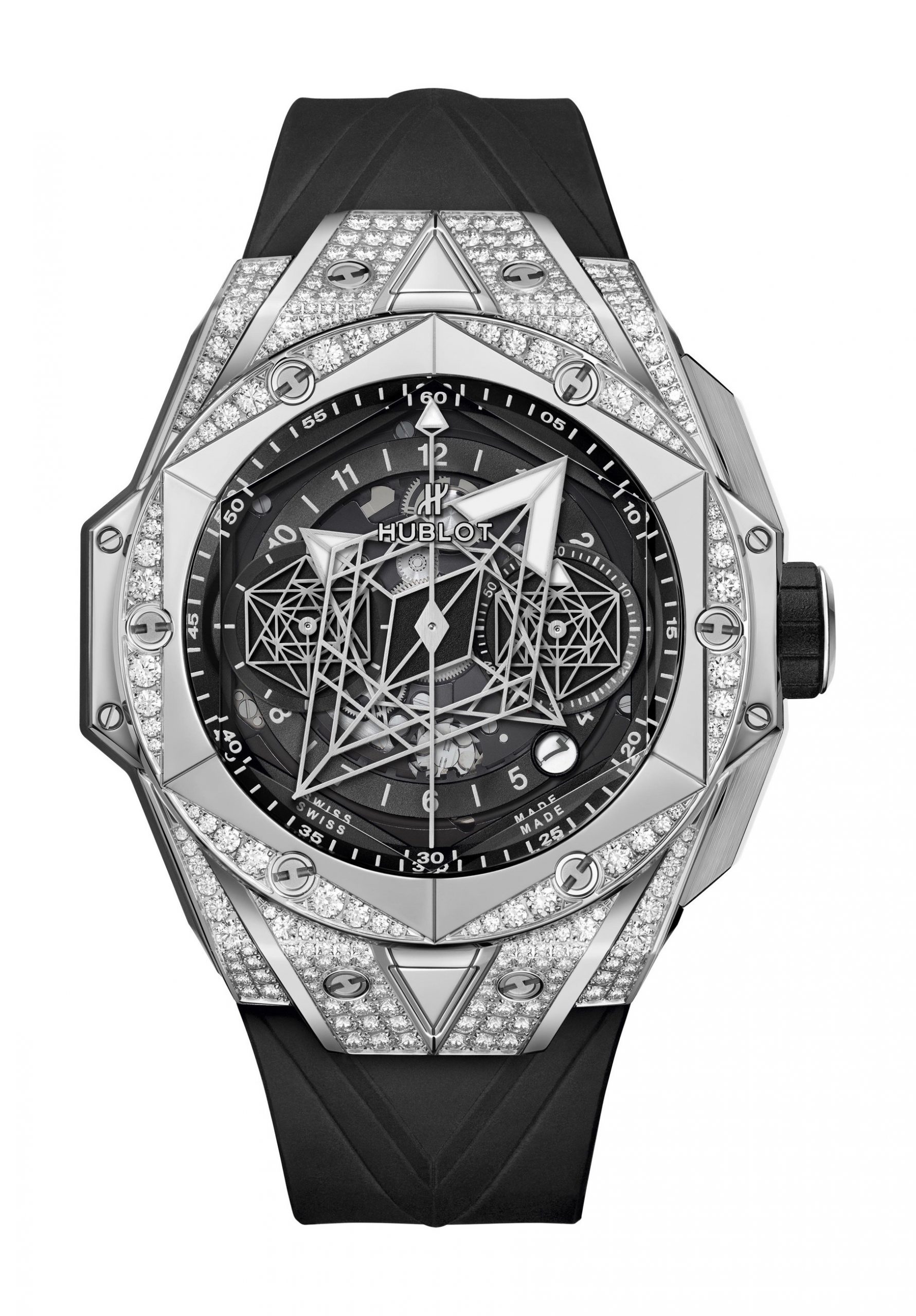 Hublot Big Bang Sang Bleu II Titanium Pavé