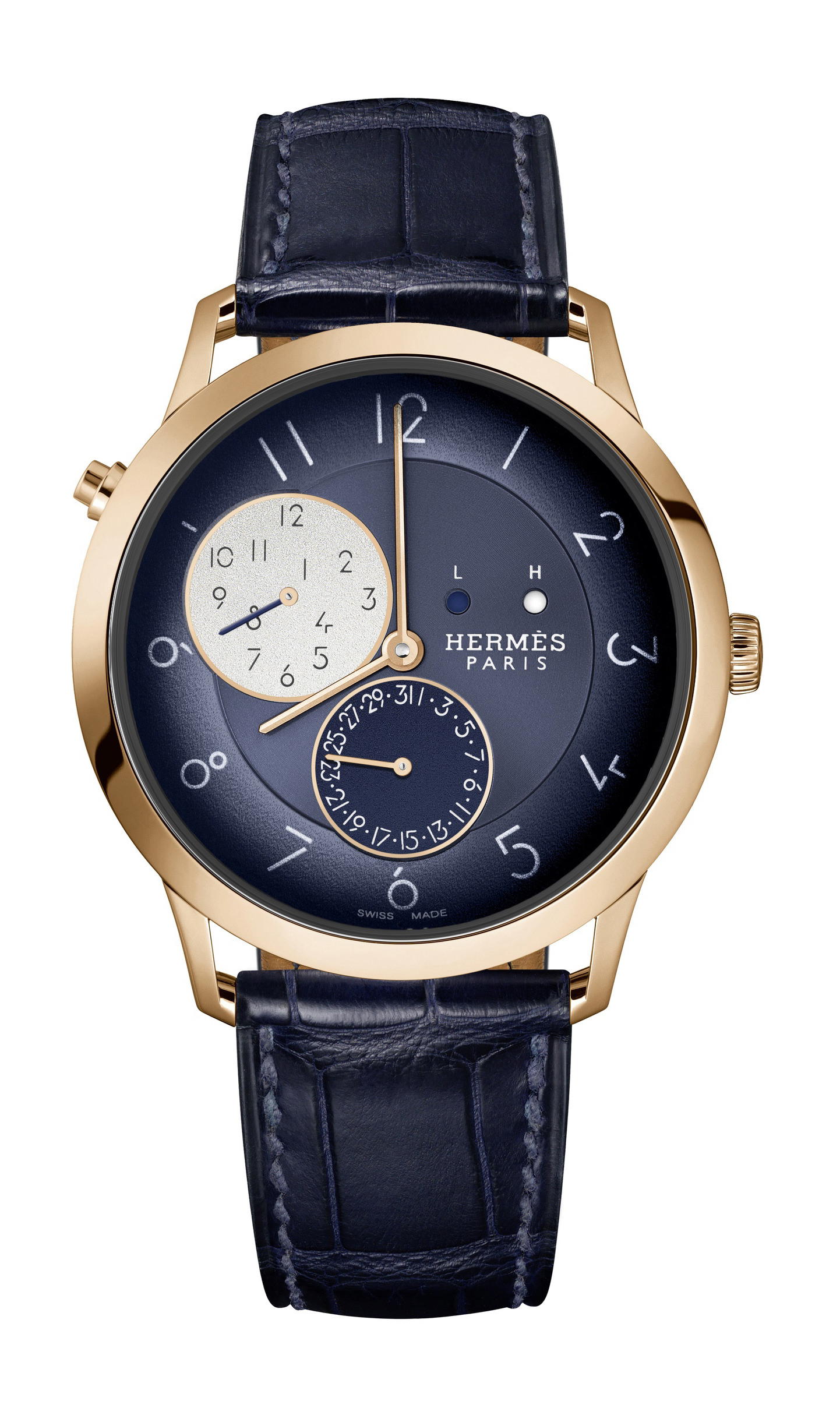 Hermès Slim d'Hermès GMT