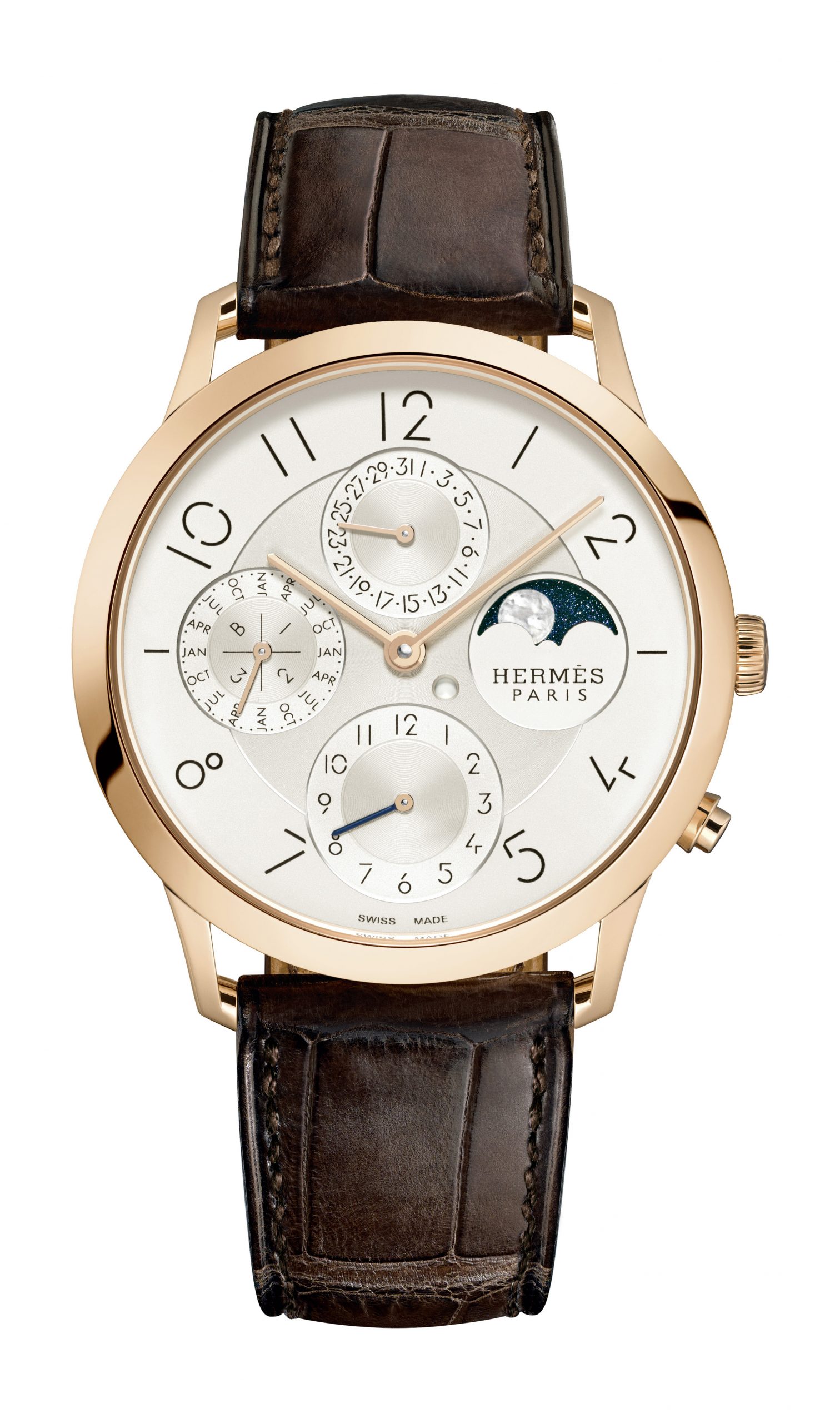 Hermès Slim d'Hermès Quantième Perpétuel