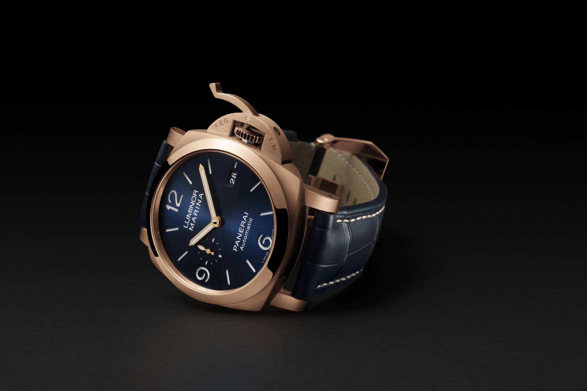 Luminor Marina Goldtech™ Sole Blu - Image 4