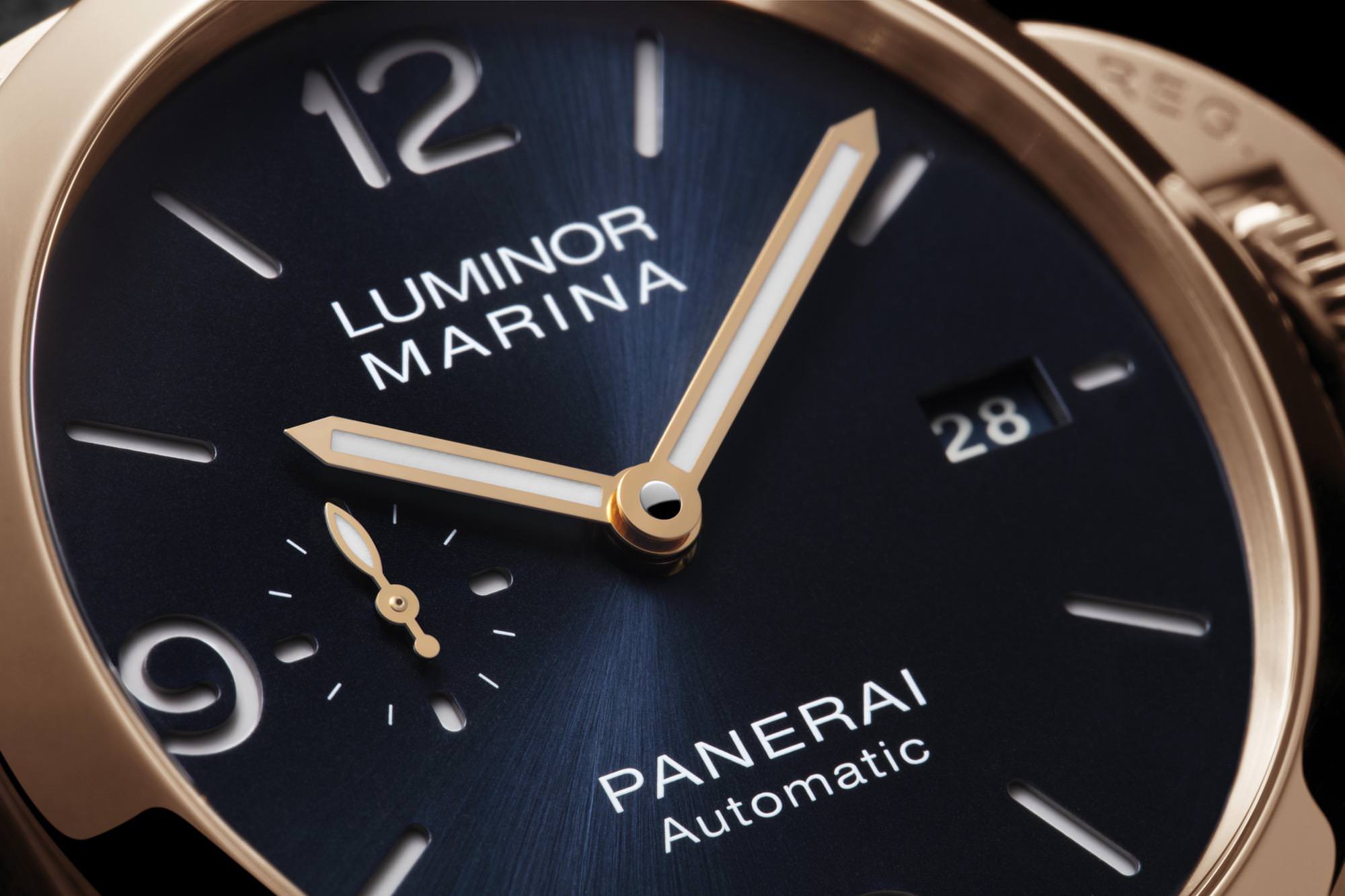 Luminor Marina Goldtech™ Sole Blu - Image 5