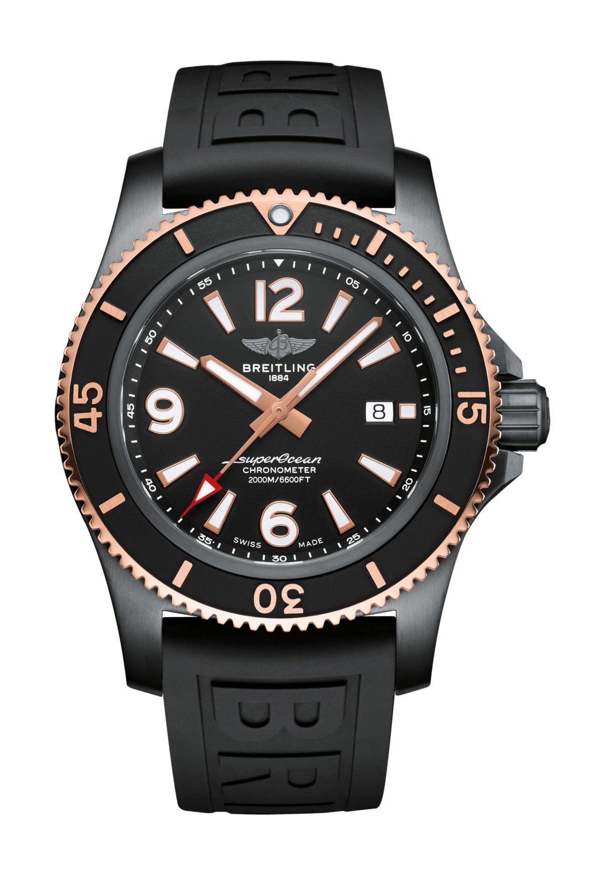 Breitling Superocean Automatic 46 Black Steel