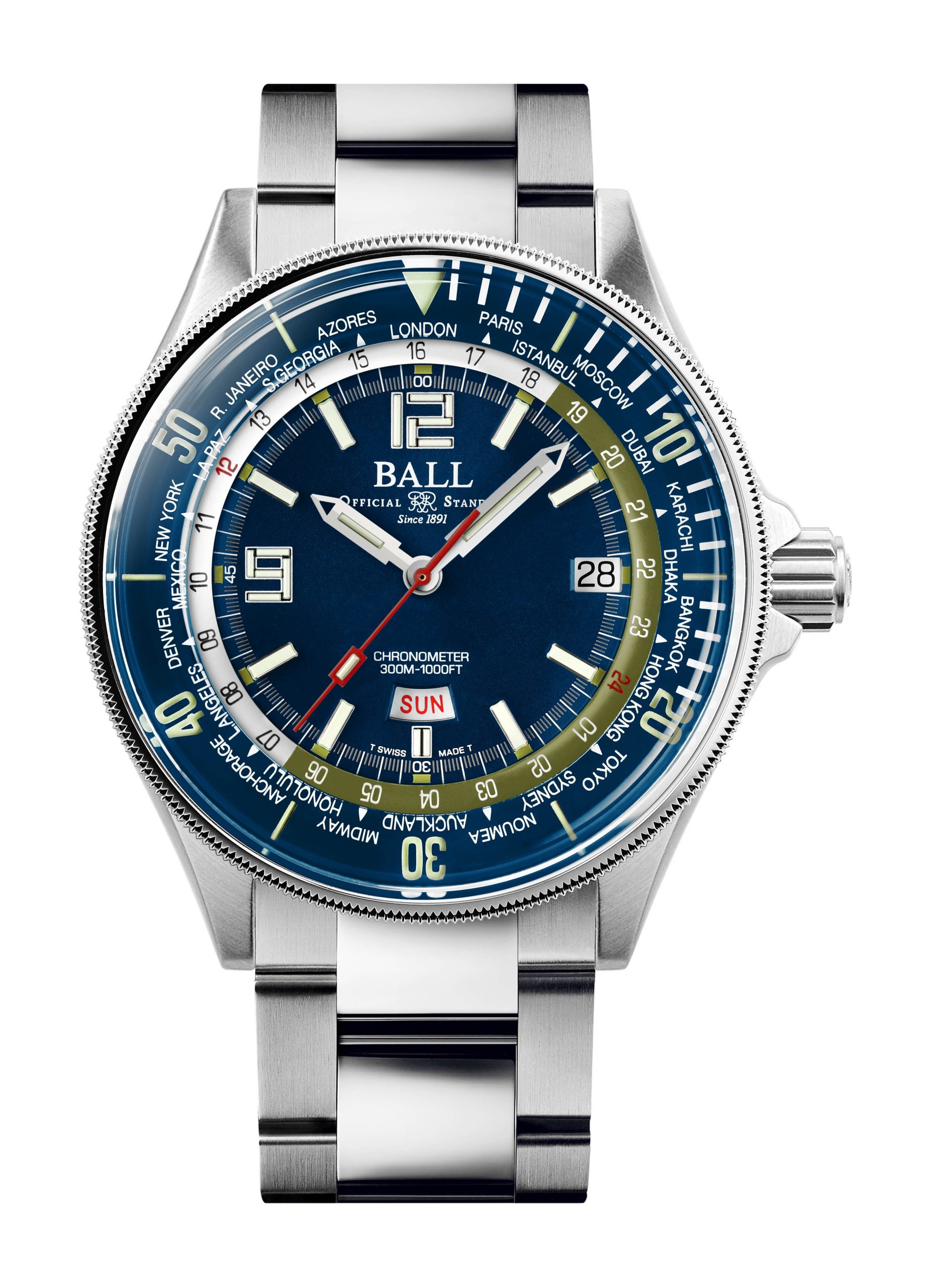 BALL Engineer Master II Diver Worldtime