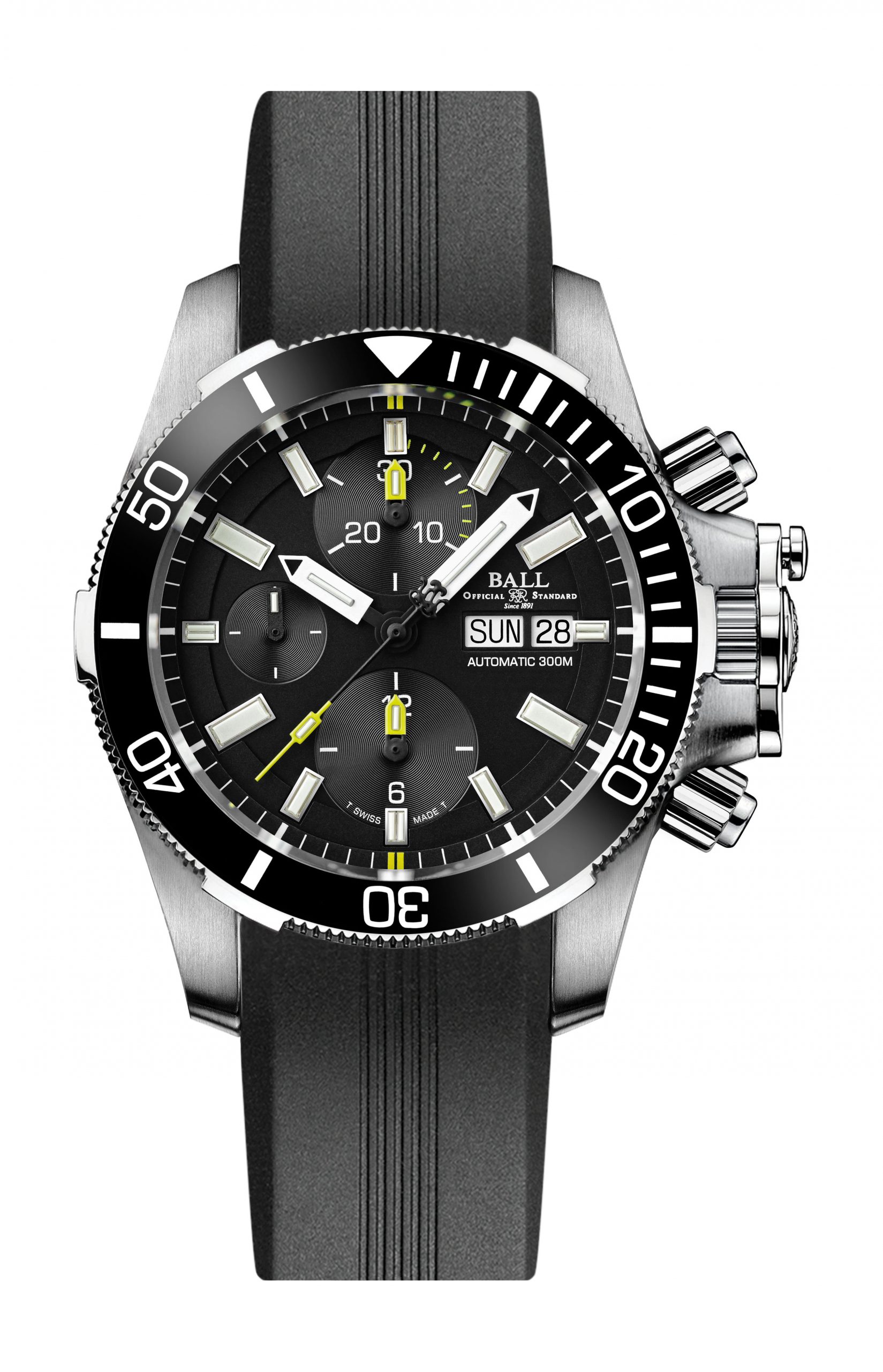 BALL Engineer Hydrocarbon Submarine Warfare Ceramic Chronograph