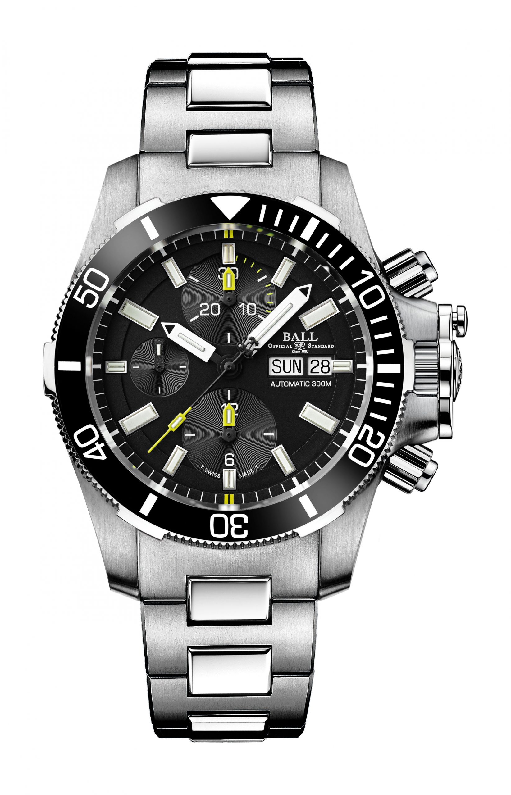 BALL Engineer Hydrocarbon Submarine Warfare Ceramic Chronograph