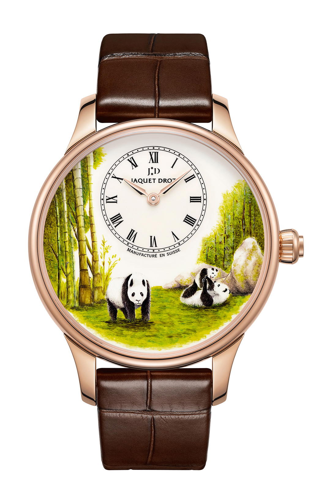Jaquet Droz Petite Heure Minute Panda