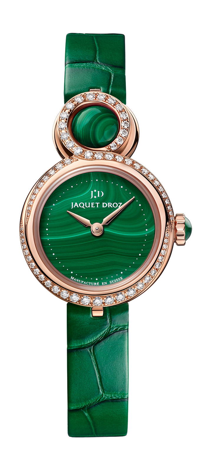 Jaquet Droz Lady 8 Petite Malachite