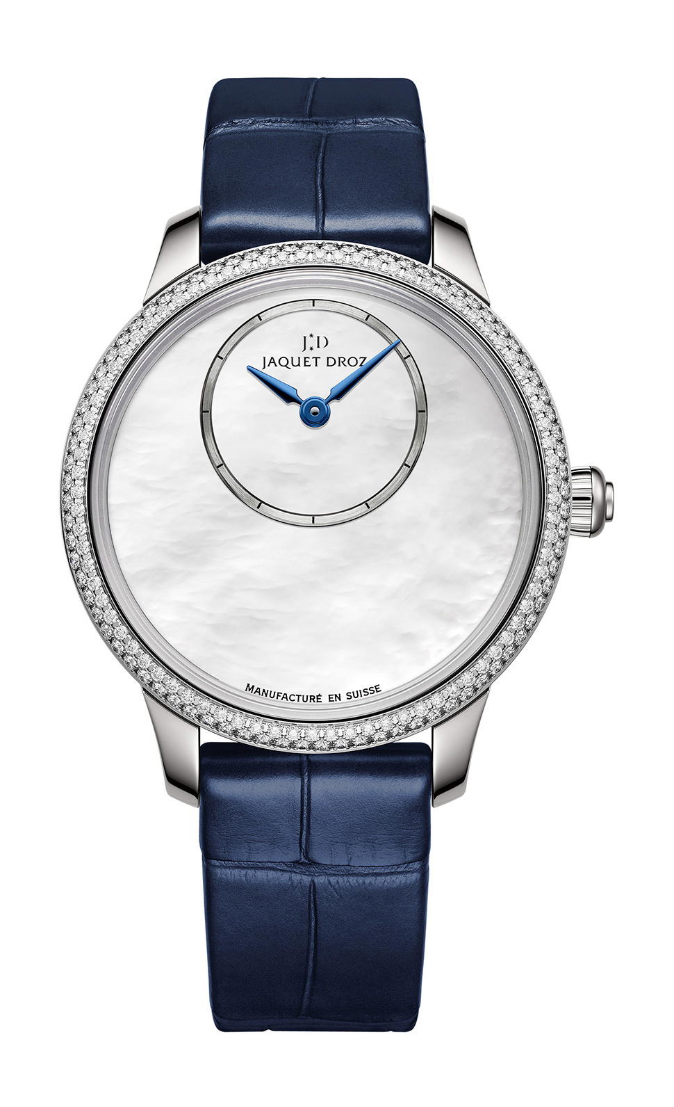 Jaquet Droz Petit Heure Minute Mother-of-Pearl