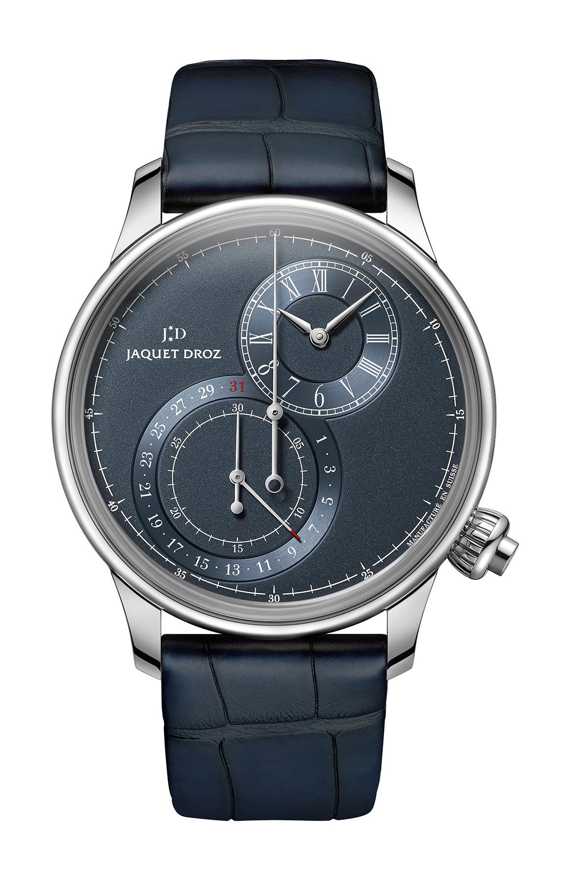 Jaquet Droz Grande Seconde Off-centered Chronograph Blue