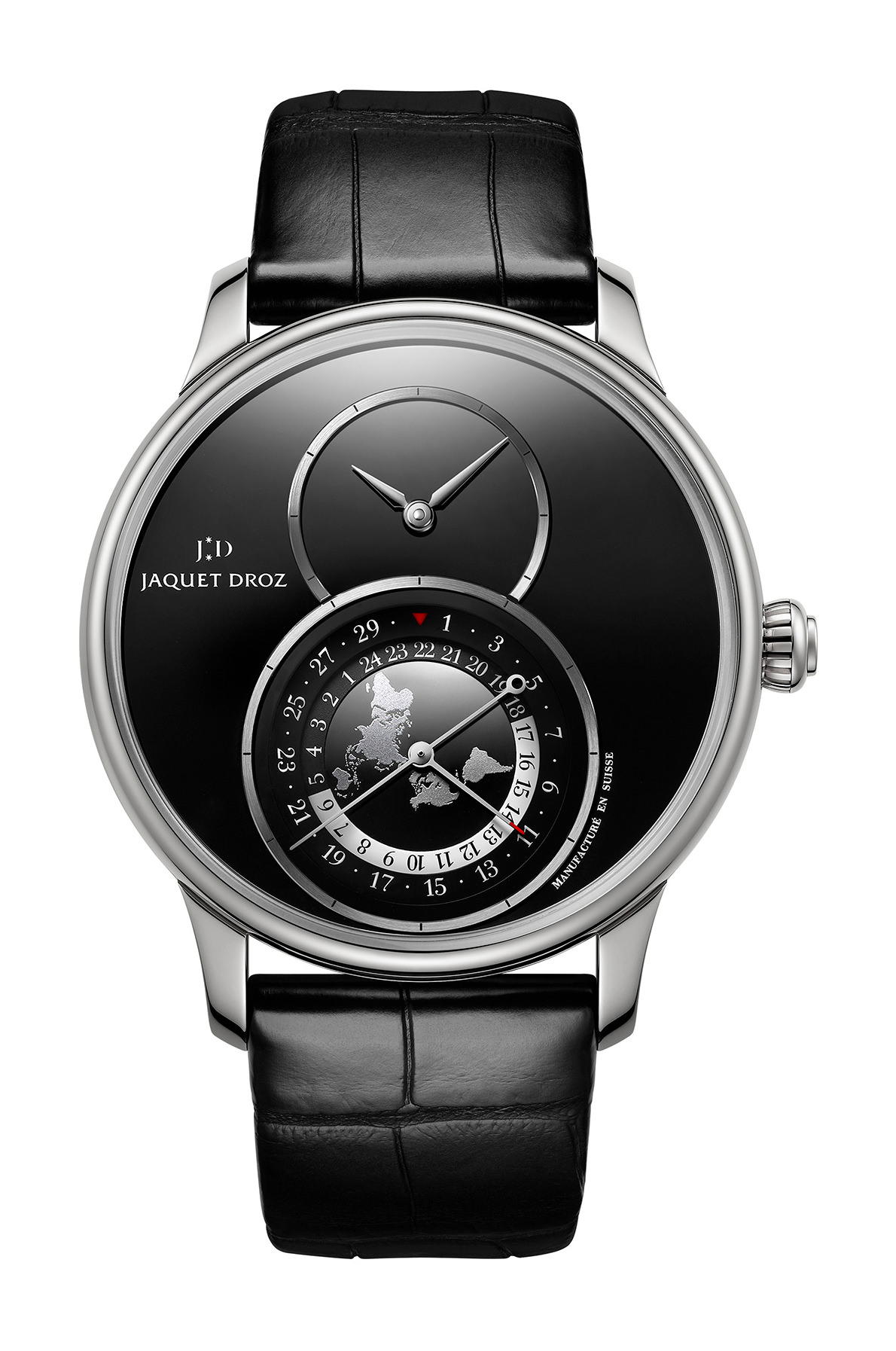 Jaquet Droz Grande Seconde Dual Time Onyx