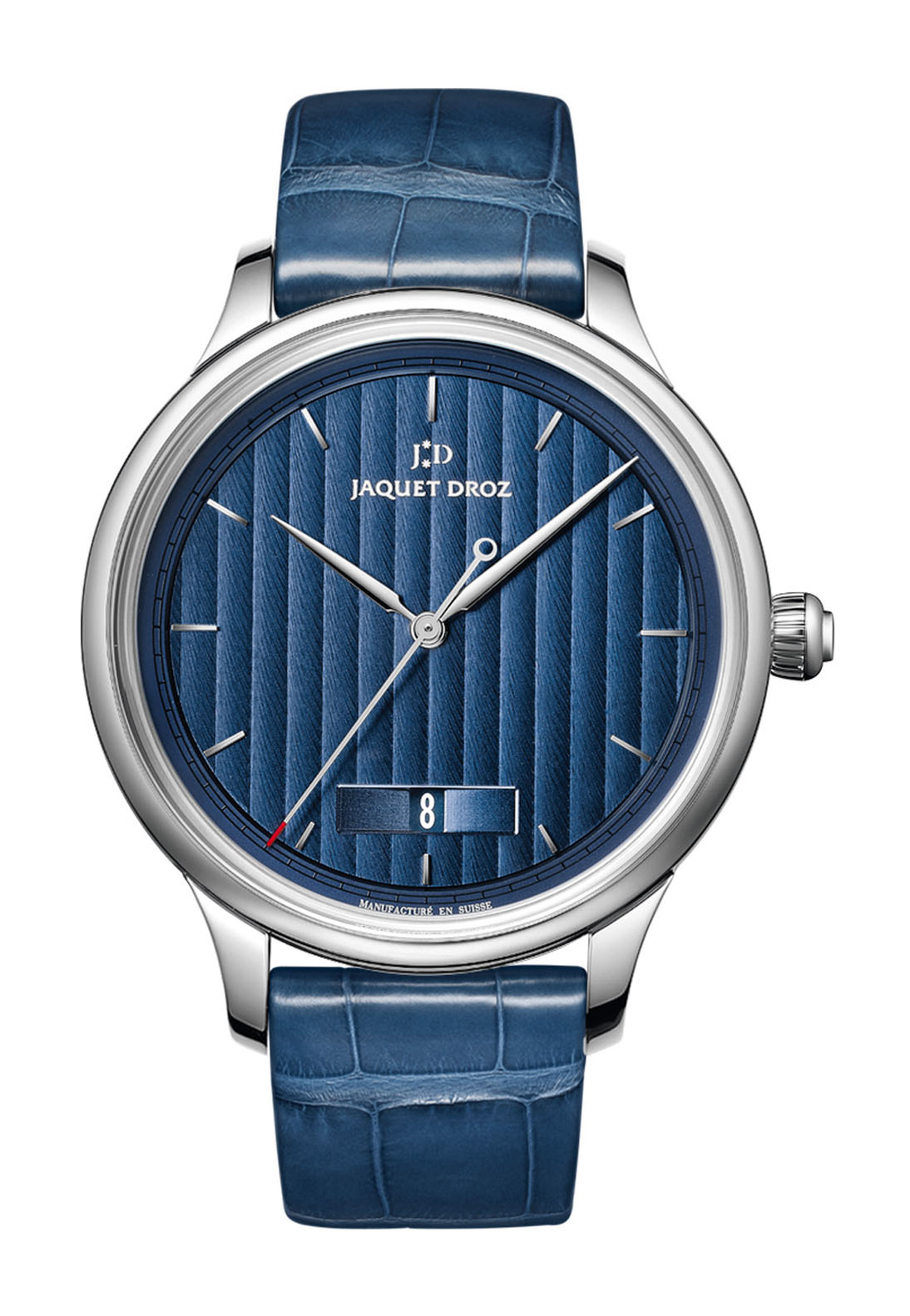 Jaquet Droz Grande Heure Minute Quantième Côtes de Genève