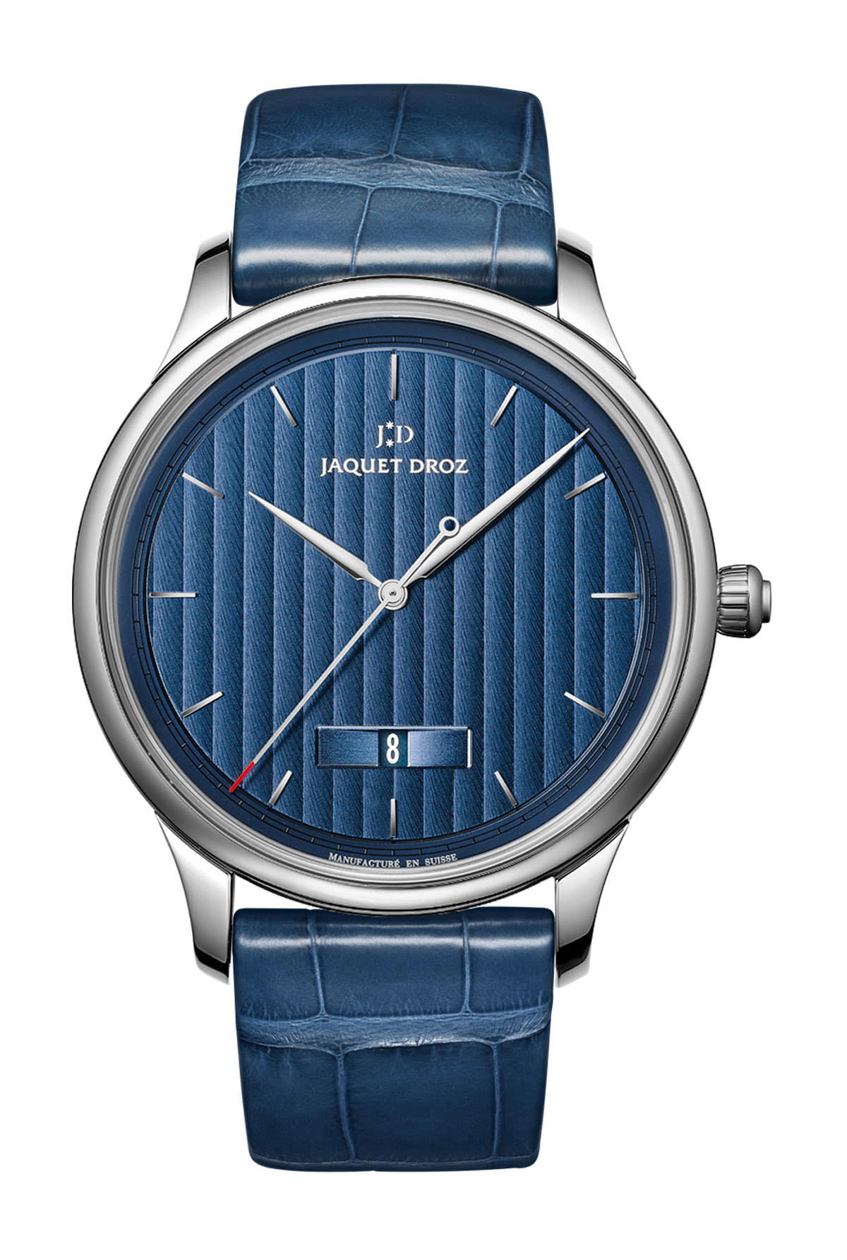 Jaquet Droz Grande Heure Minute Quantième Côtes de Genève