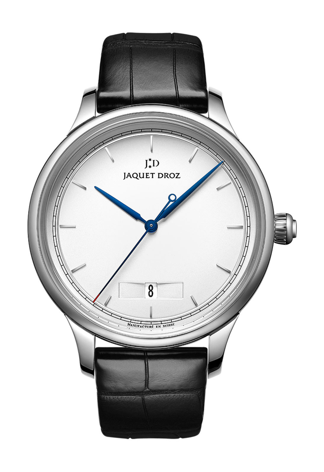 Jaquet Droz Grande Heure Minute Silver