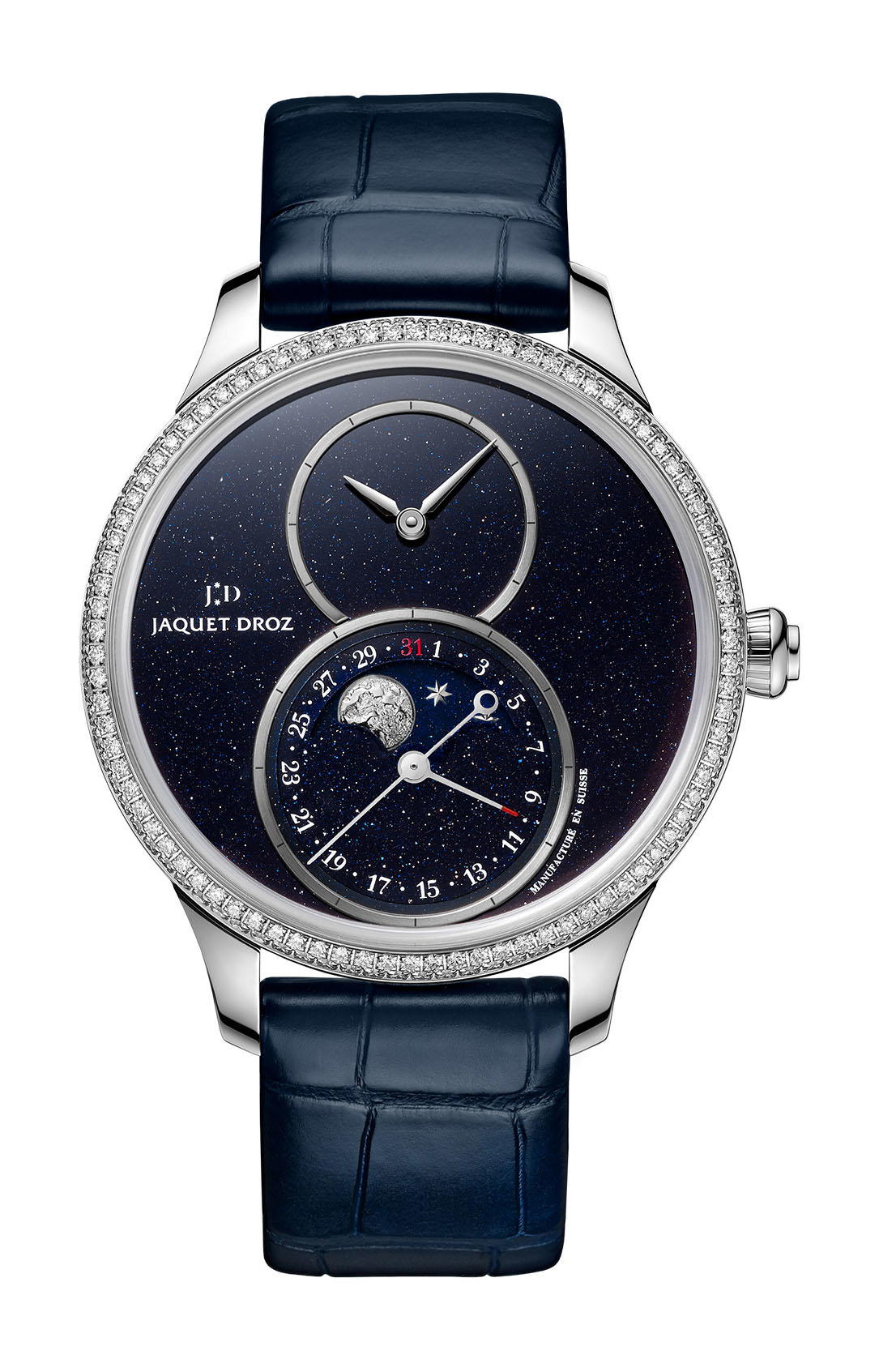 Jaquet Droz Grande Seconde Moon Aventurine