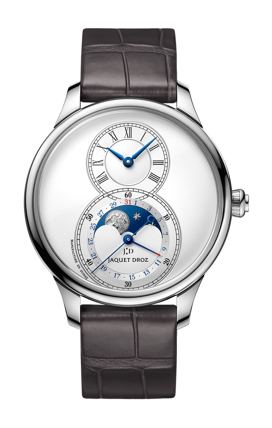 Jaquet Droz Grande Seconde Moon Silver
