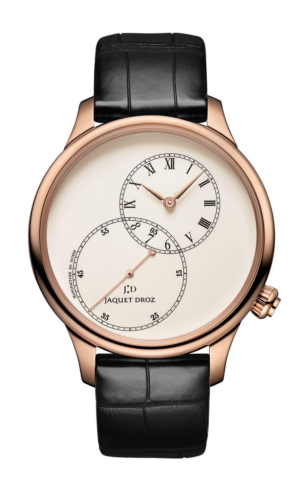 Jaquet Droz Grande Seconde Off-centered Ivory Enamel