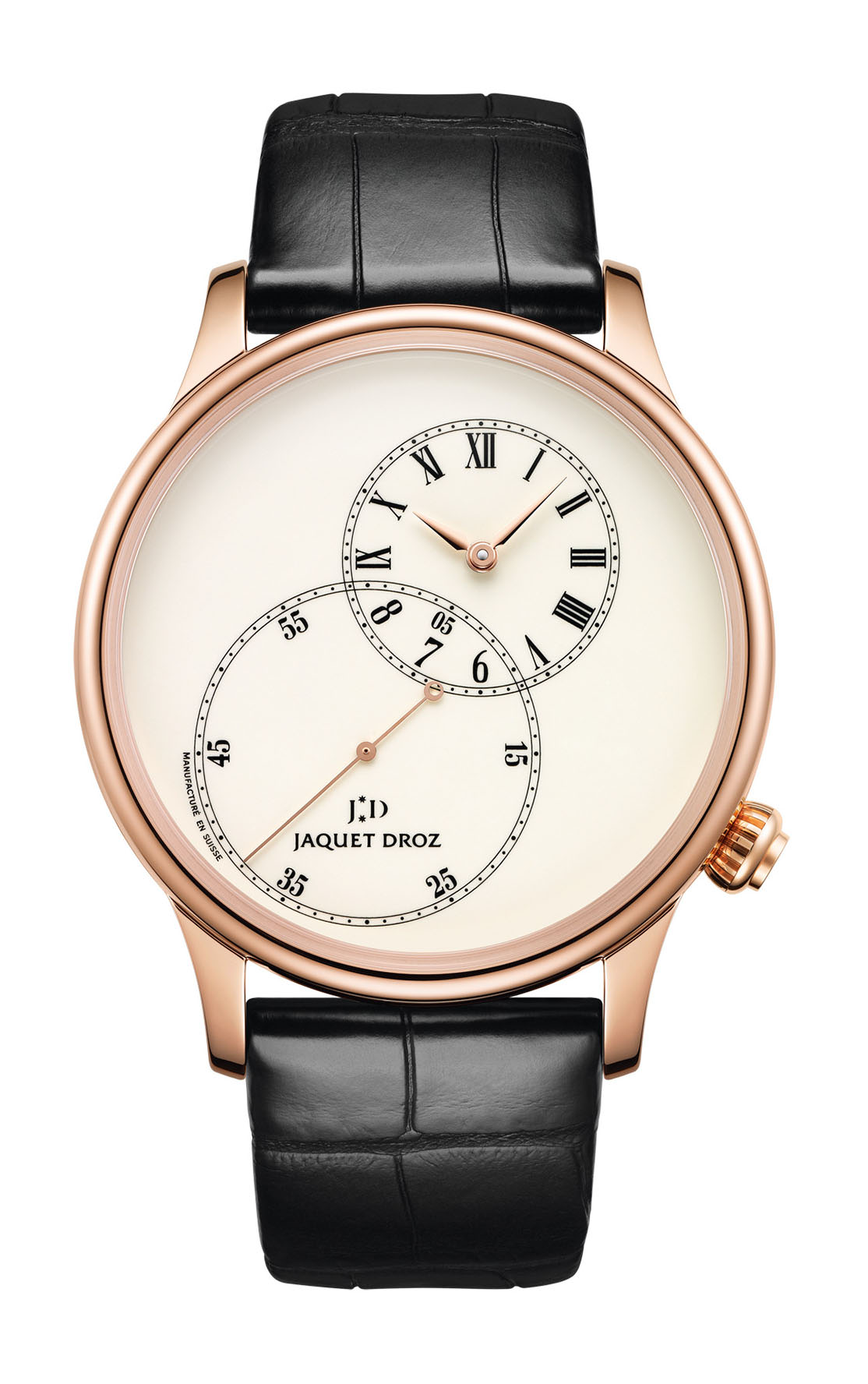 Jaquet Droz Grande Seconde Off-Centered Ivory Enamel