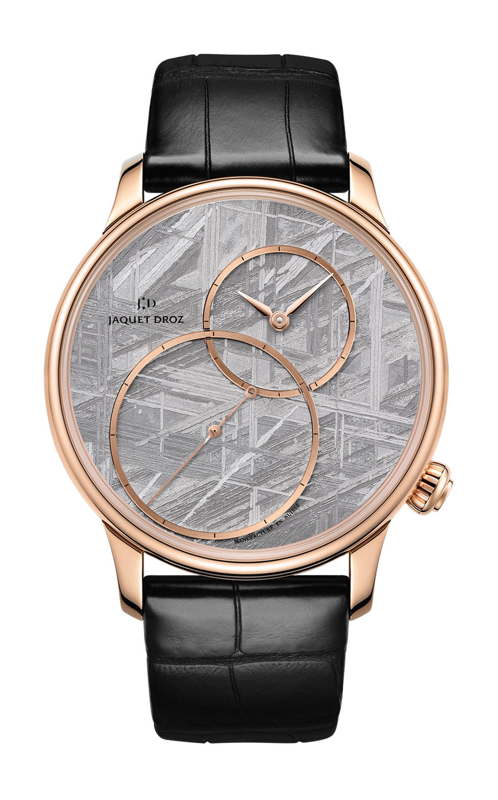 Jaquet Droz Grande Seconde Off-centered Meteorite