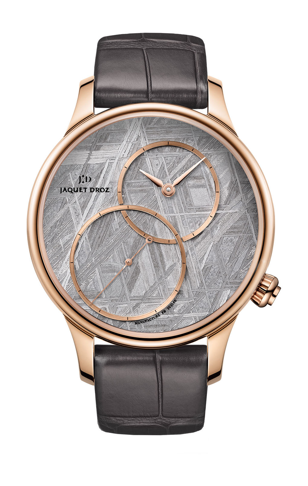 Jaquet Droz Grande Seconde Off-centered Meteorite