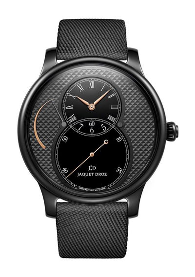 Jaquet Droz Grande Seconde Power Reserve Ceramic Clous De Paris