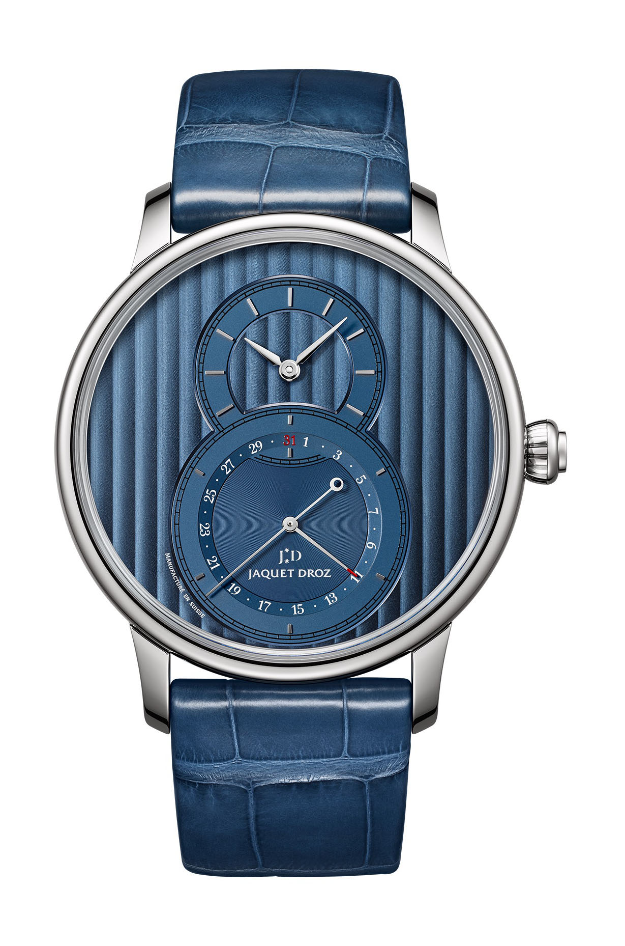 Jaquet Droz Grande Seconde Quantieme Côtes de Genève