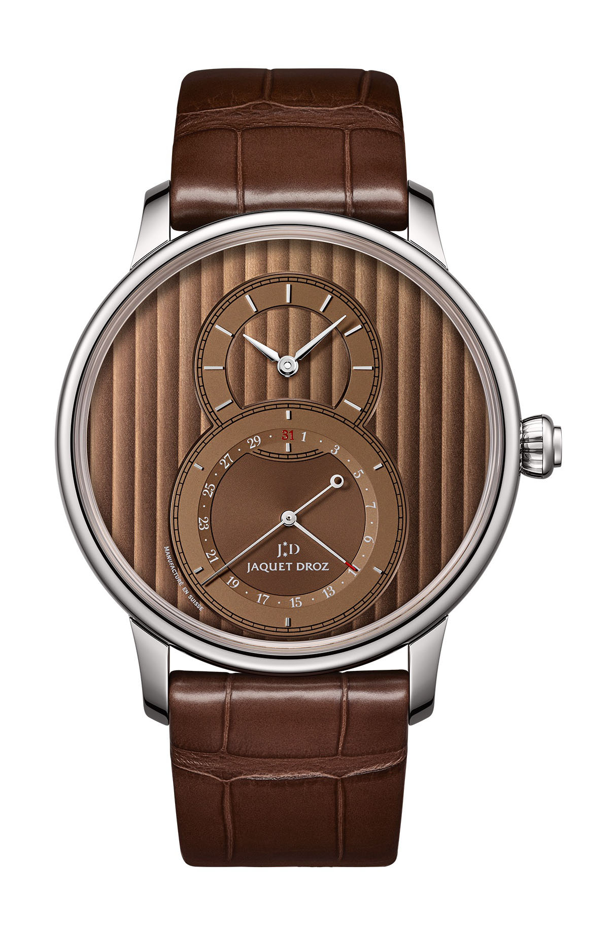 Jaquet Droz Grande Seconde Quantieme Côtes de Genève