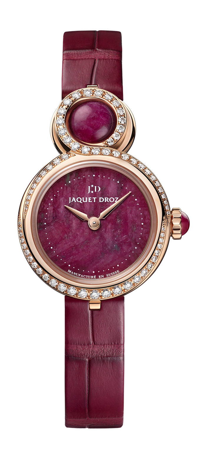 Jaquet Droz Lady 8 Petite Rubis Heart