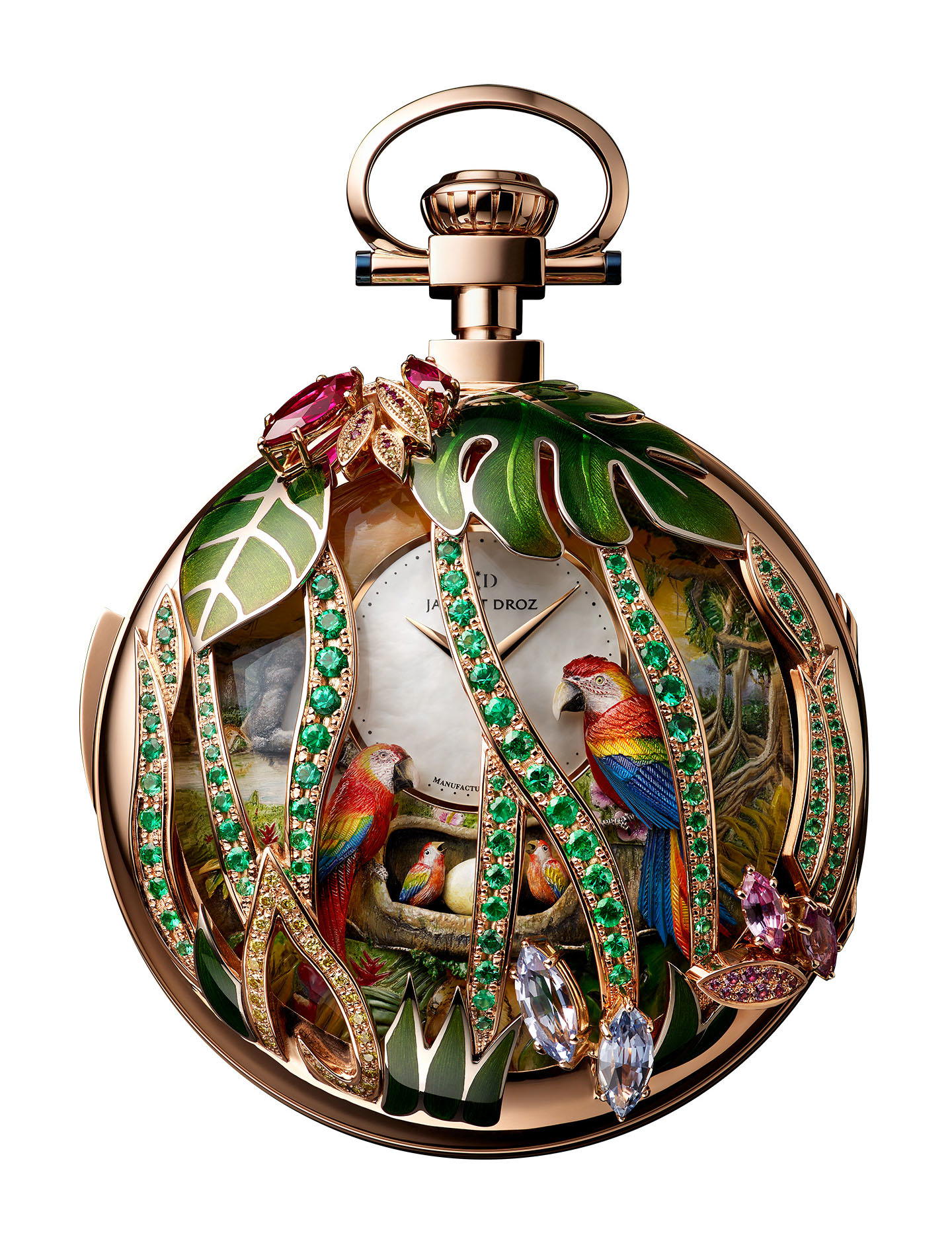 Jaquet Droz Parrot Repeater Pocket Watch