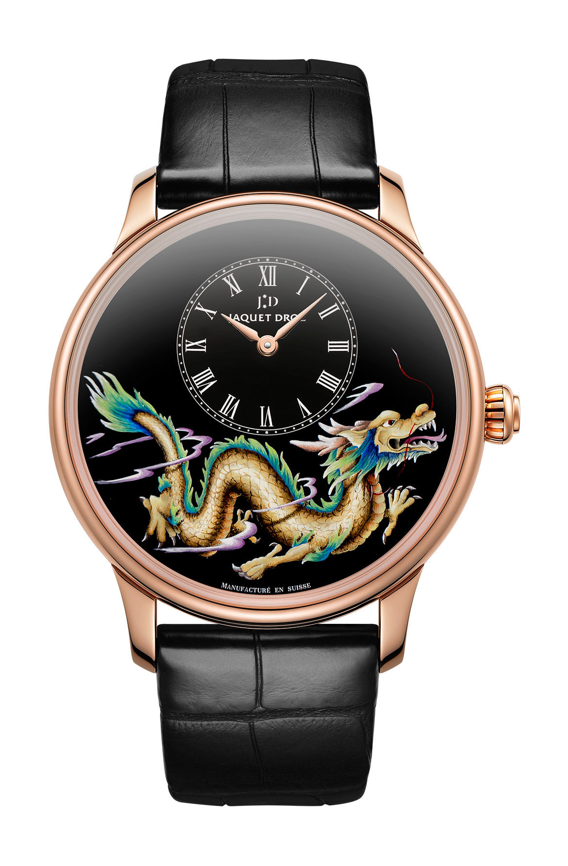 Jaquet Droz Petite Heure Minute Dragon
