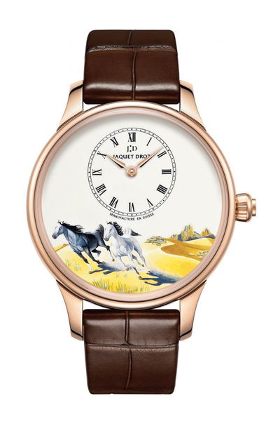Jaquet Droz Petite Heure Minute Horses