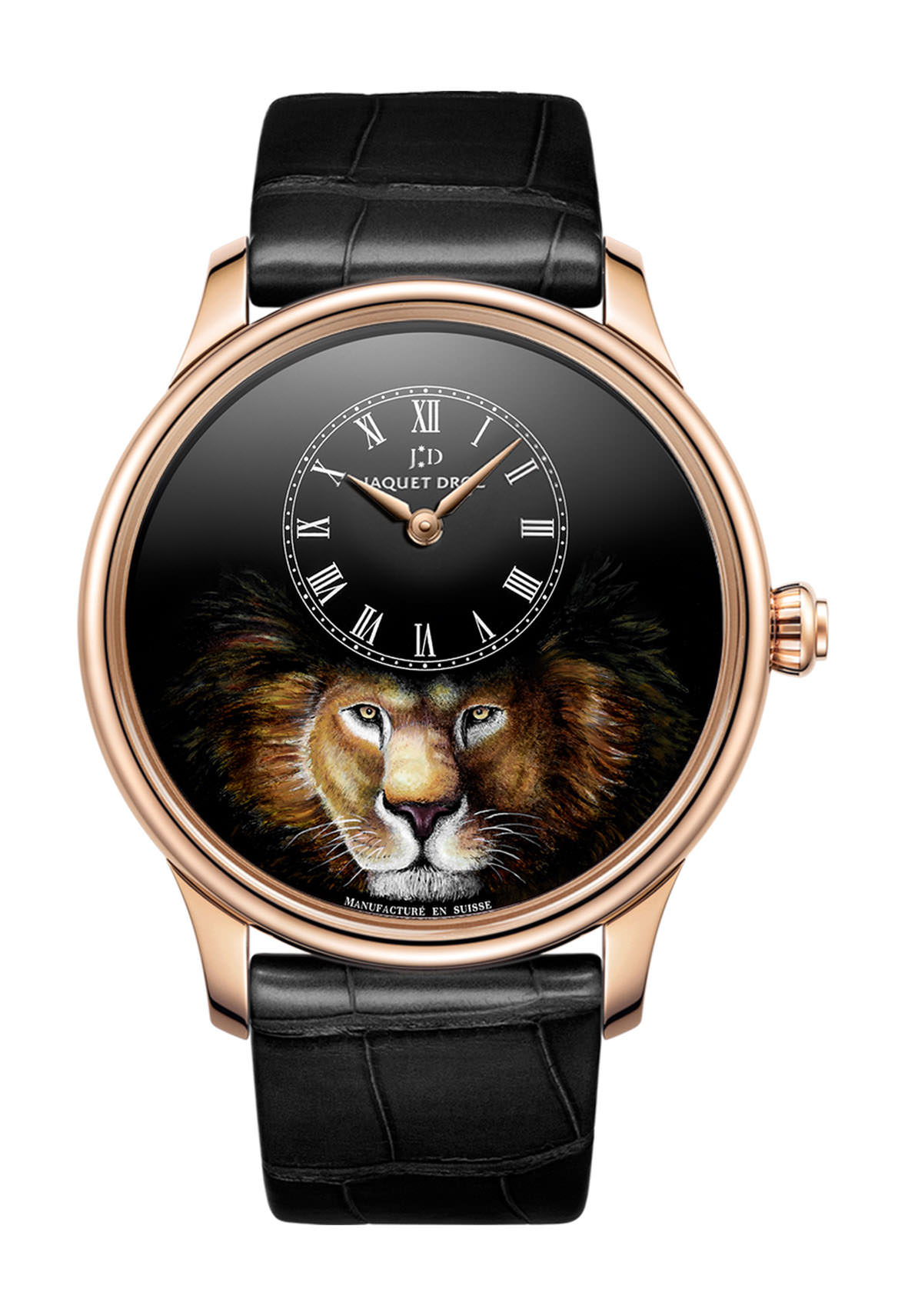 Jaquet Droz Petite Heure Minute Lion
