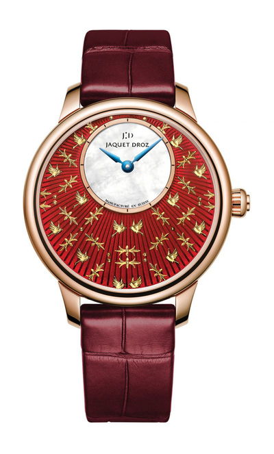 Jaquet Droz Petite Heure Minute Paillonnée