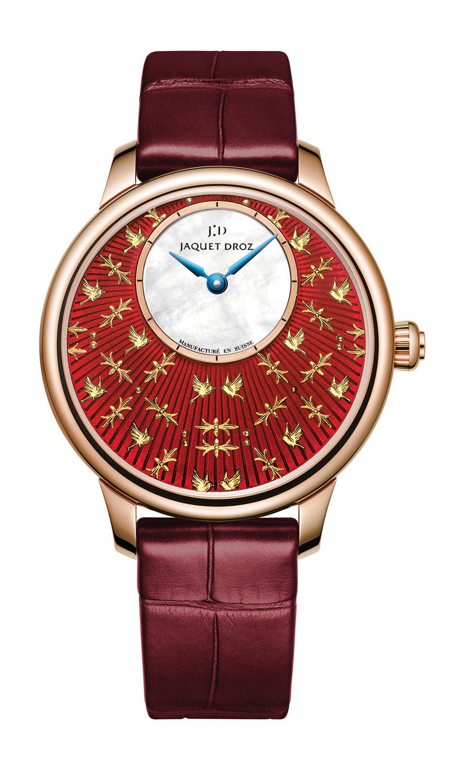 Jaquet Droz Petite Heure Minute Paillonnée