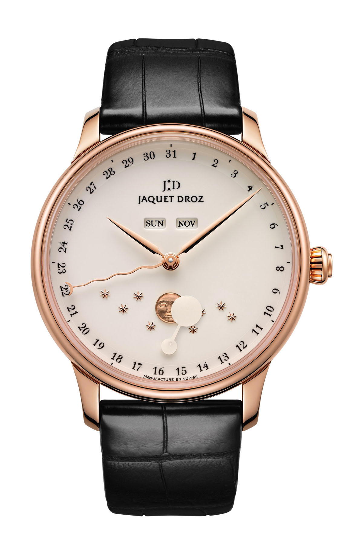 Jaquet Droz The Eclipse Ivory Enamel