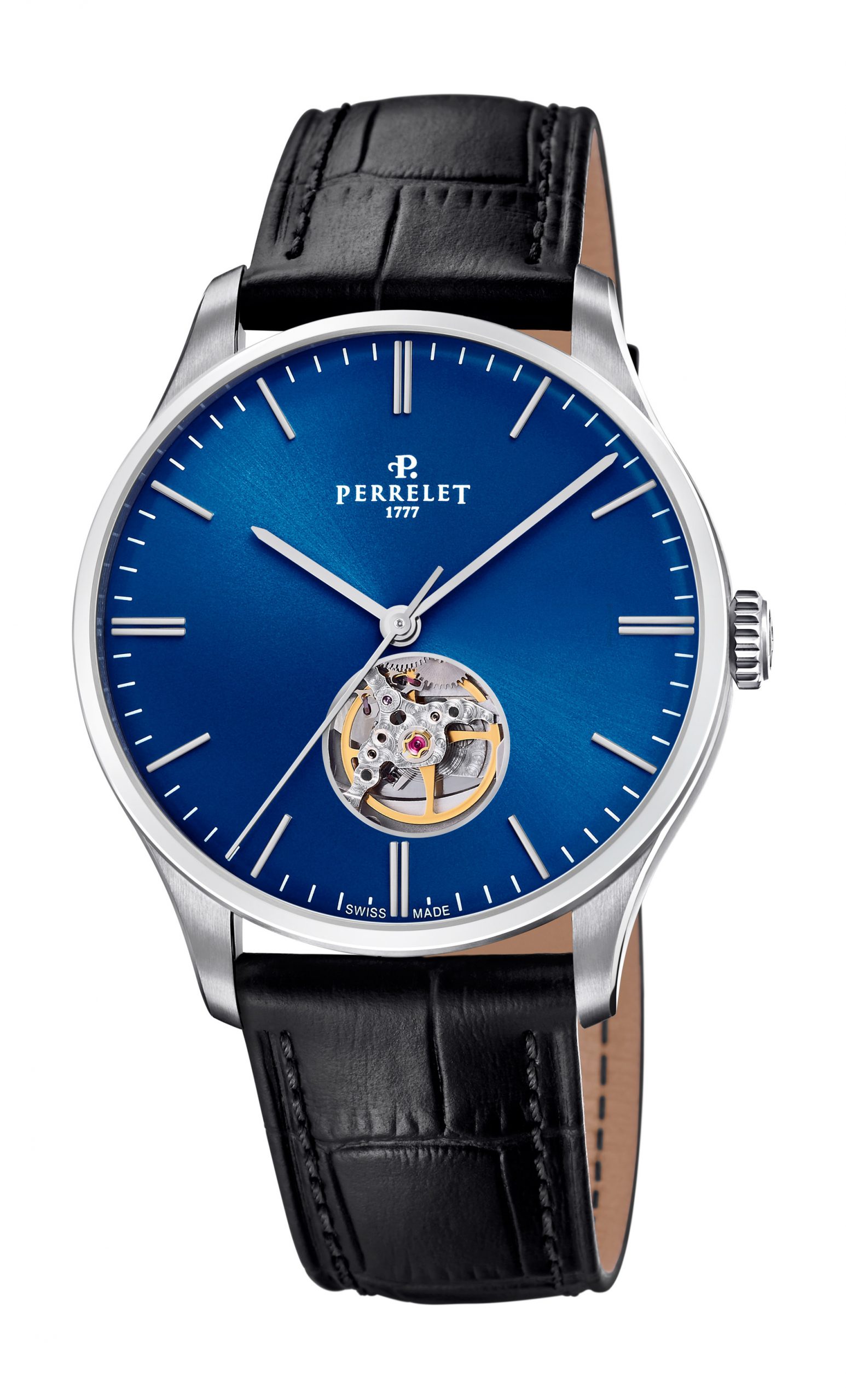 Perrelet Weekend Open Heart Blue
