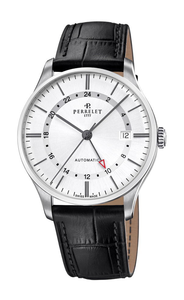 Perrelet Weekend GMT Silver