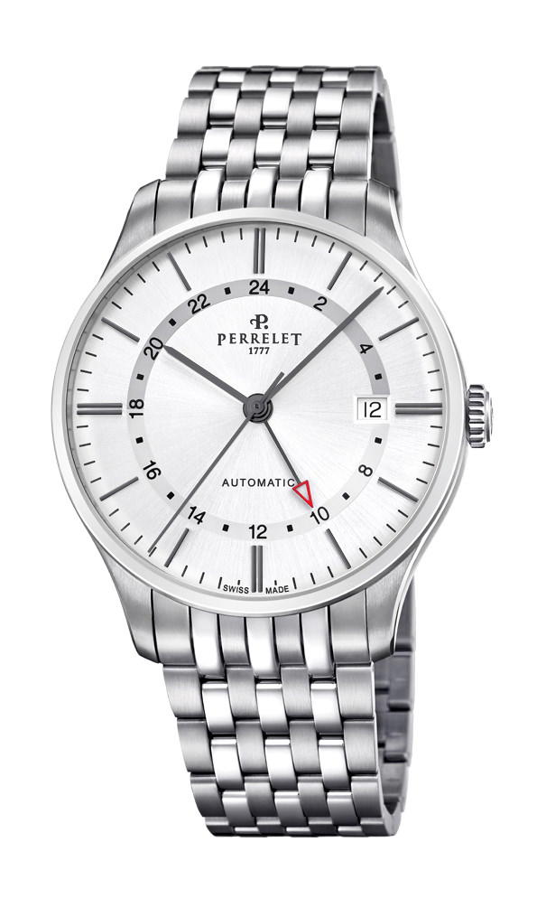 Perrelet Weekend GMT Silver