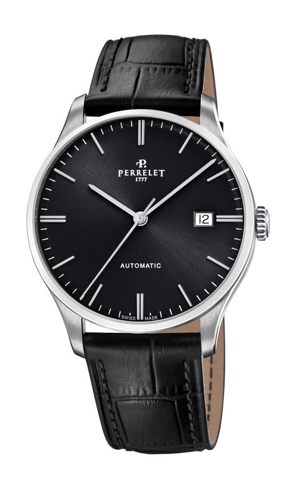 Perrelet Weekend 3 Hands Black