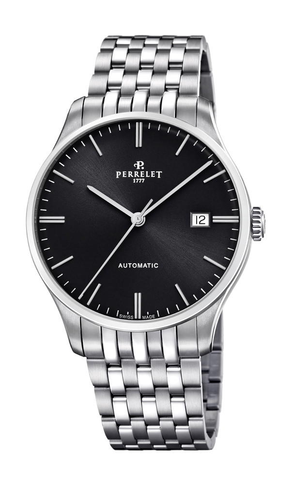 Perrelet Weekend 3 Hands Black