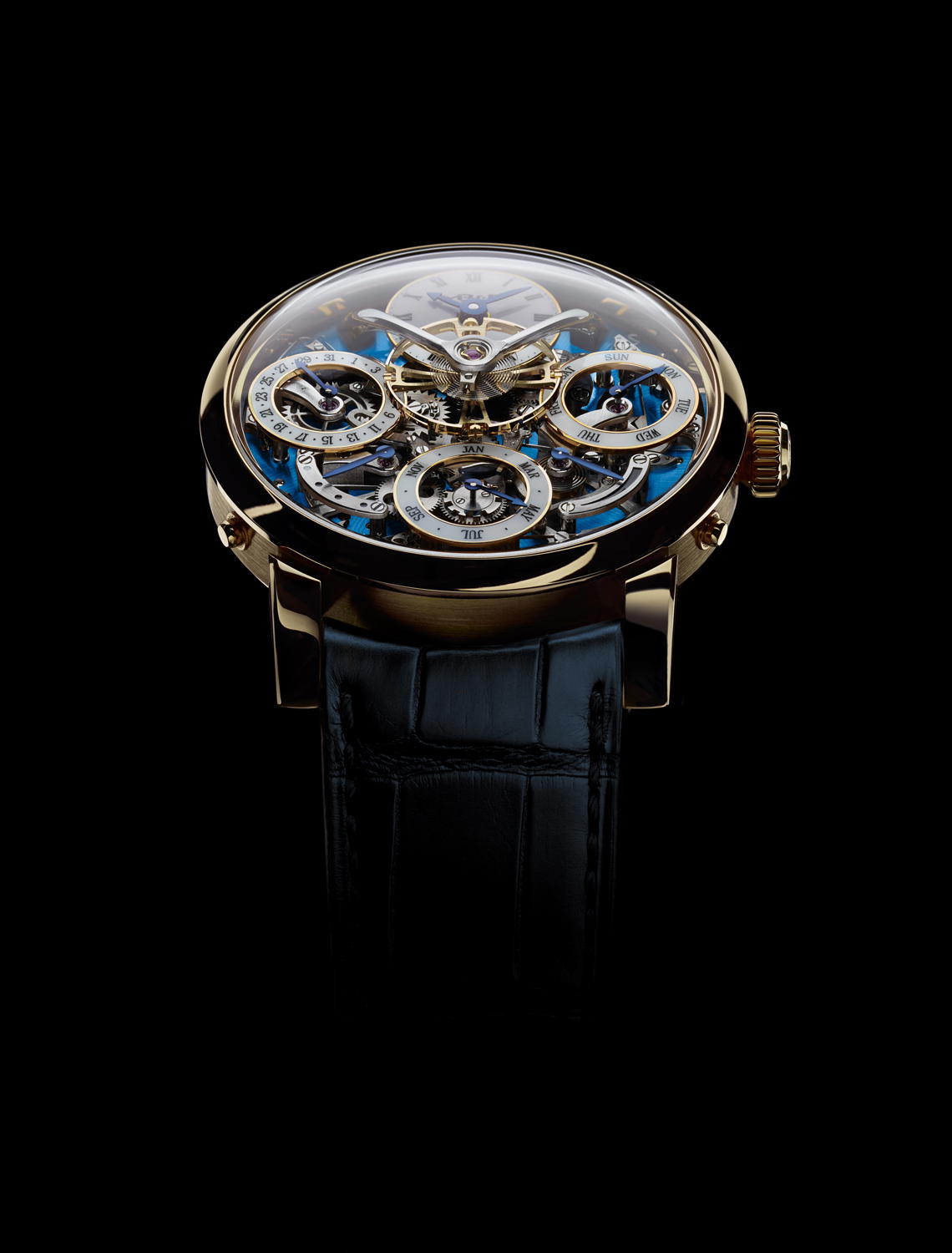 MB&F LM Perpetual Yellow Gold
