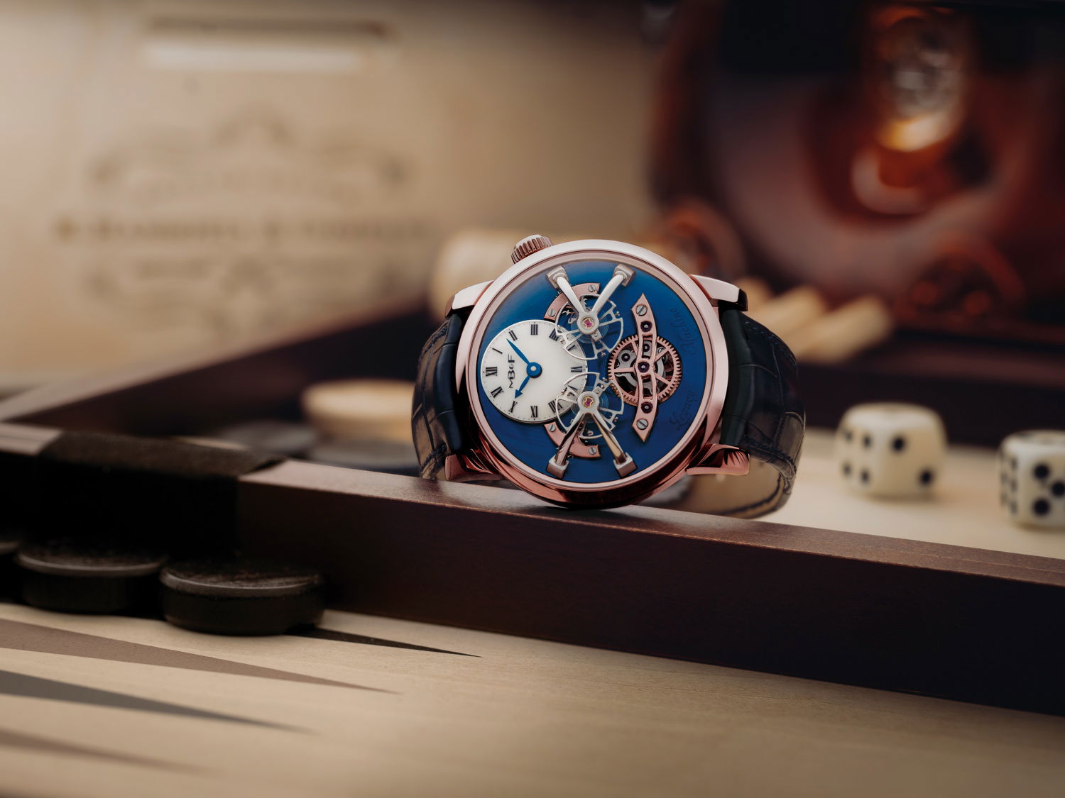 MB&amp;F LM2 Red Gold Blue