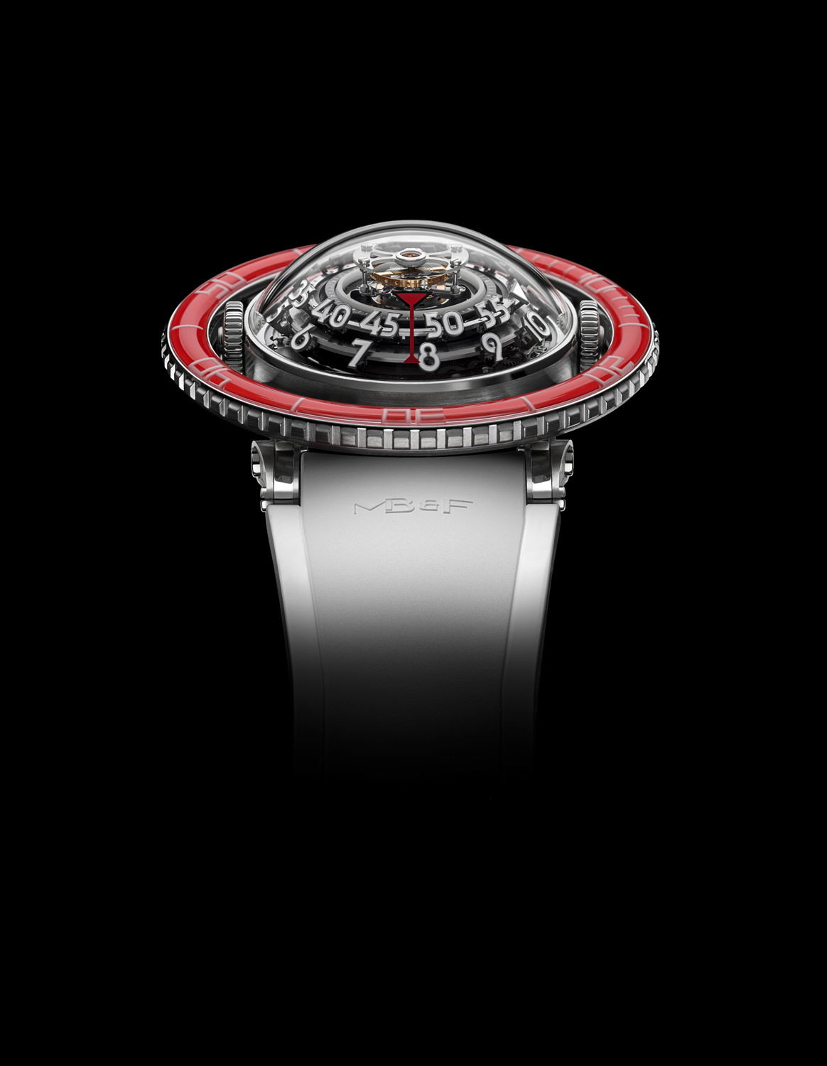 MB&amp;F HM7 Aquapod Platinum Red