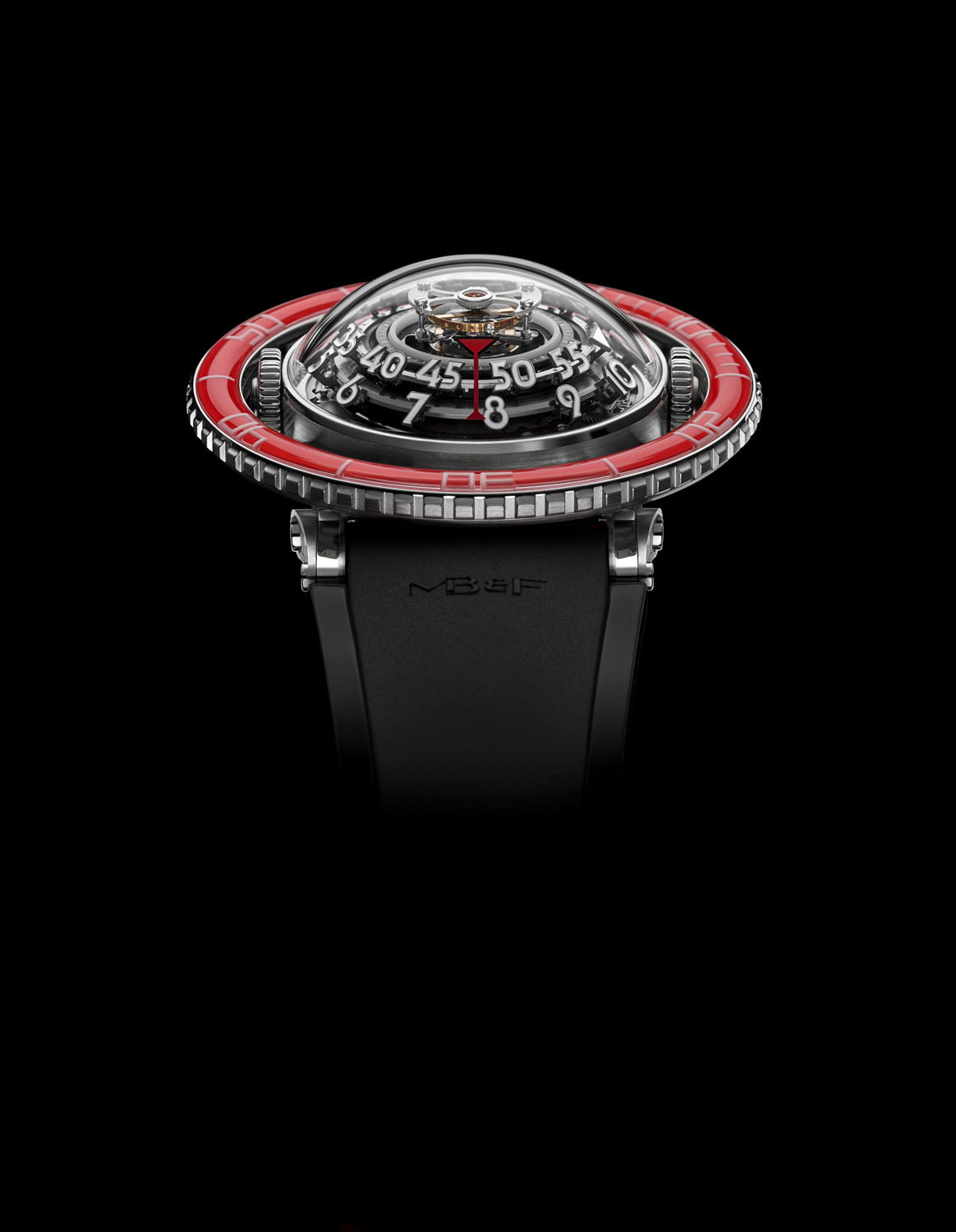MB&amp;F HM7 Aquapod Platinum Red
