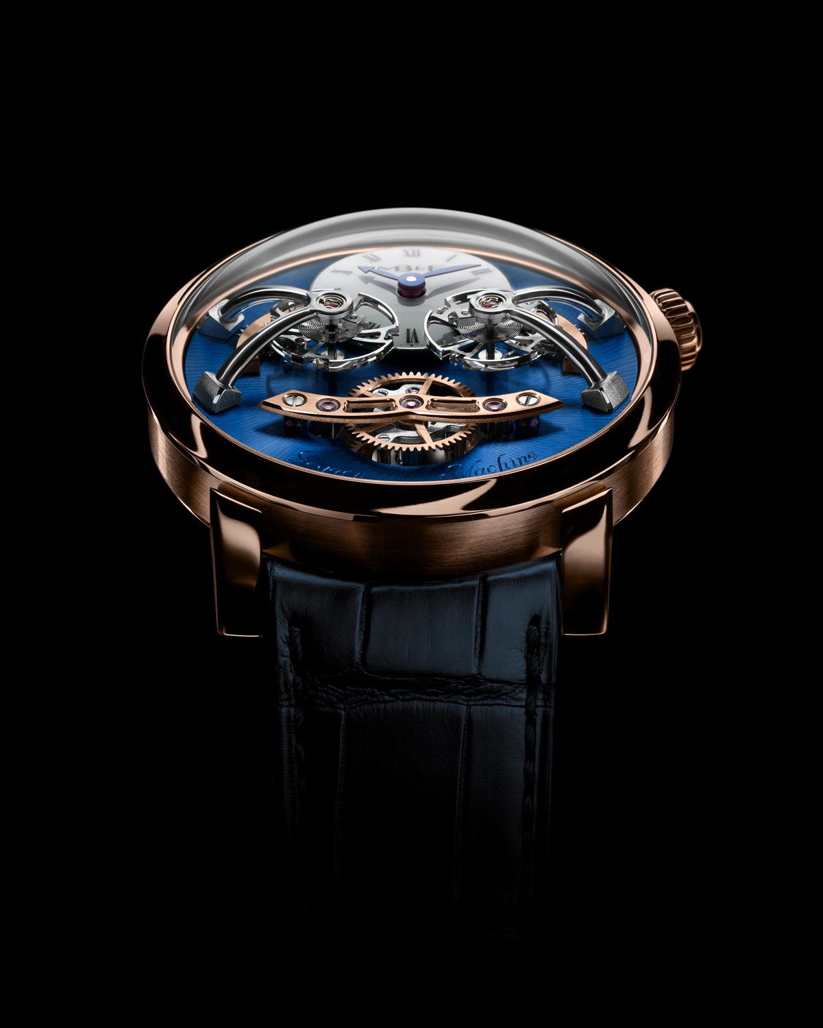 MB&F LM2 Red Gold Blue