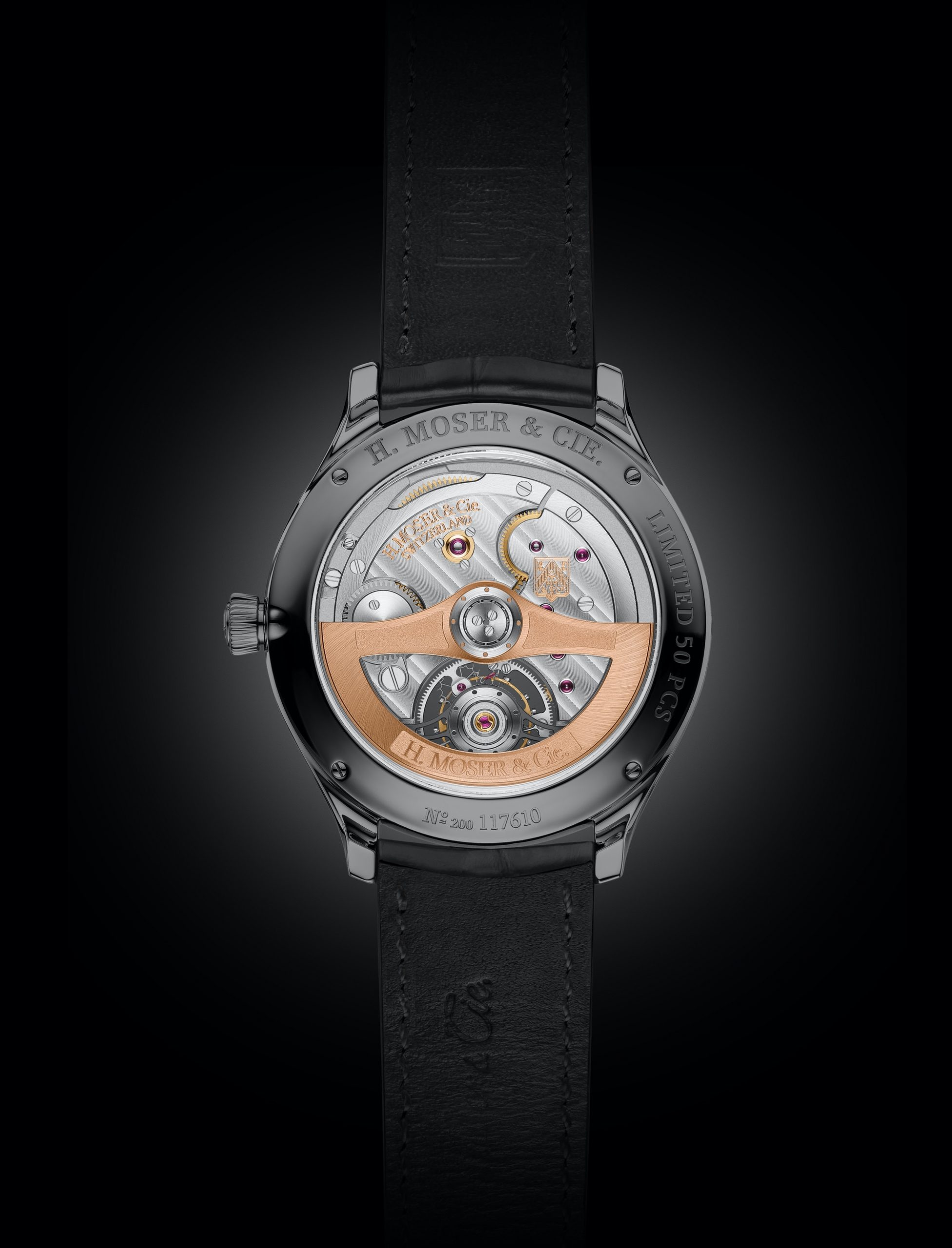 H. Moser &amp; Cie Endeavour Tourbillon Vantablack® Black Hands