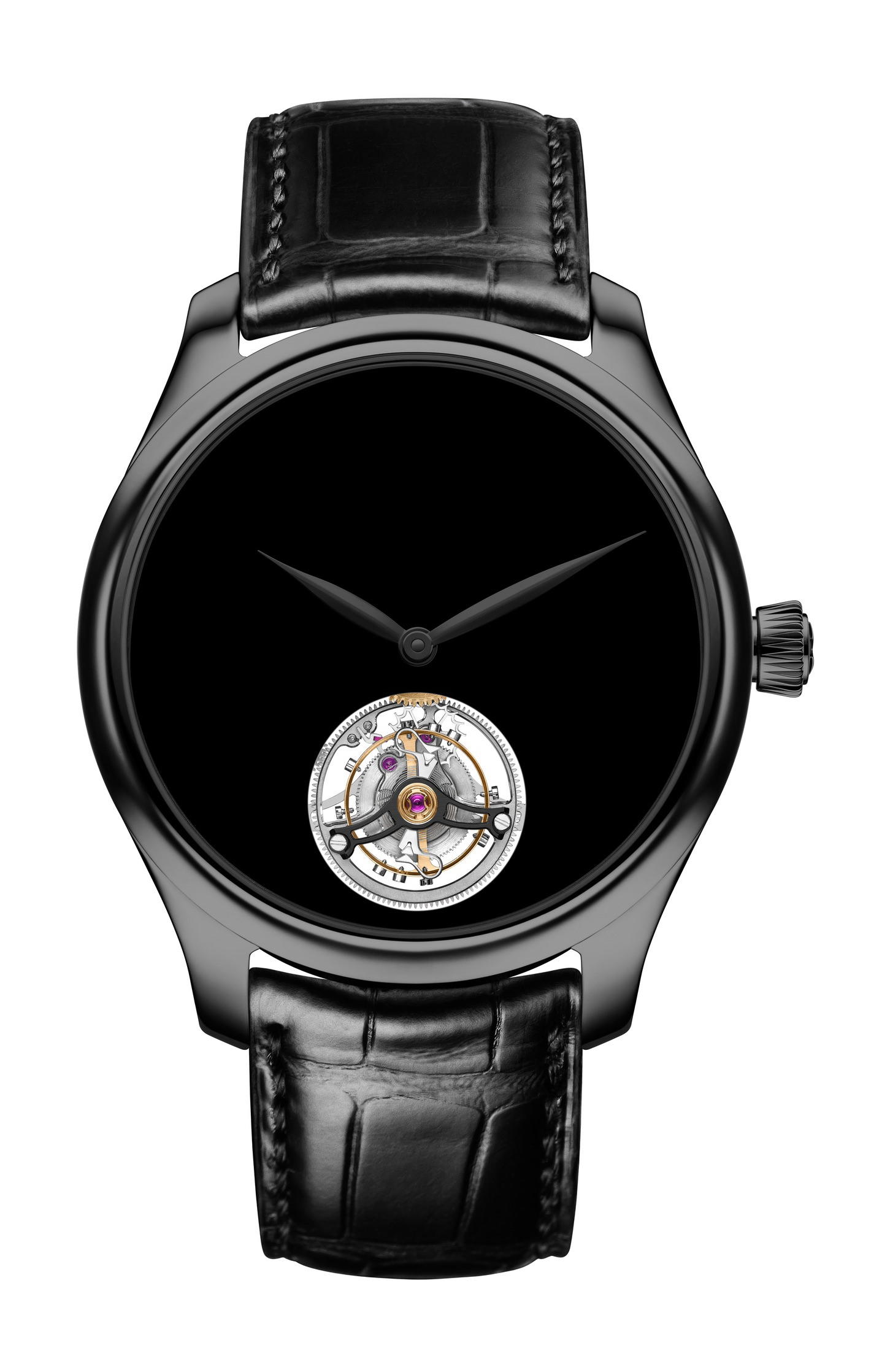 H. Moser & Cie Endeavour Tourbillon Vantablack® Black Hands