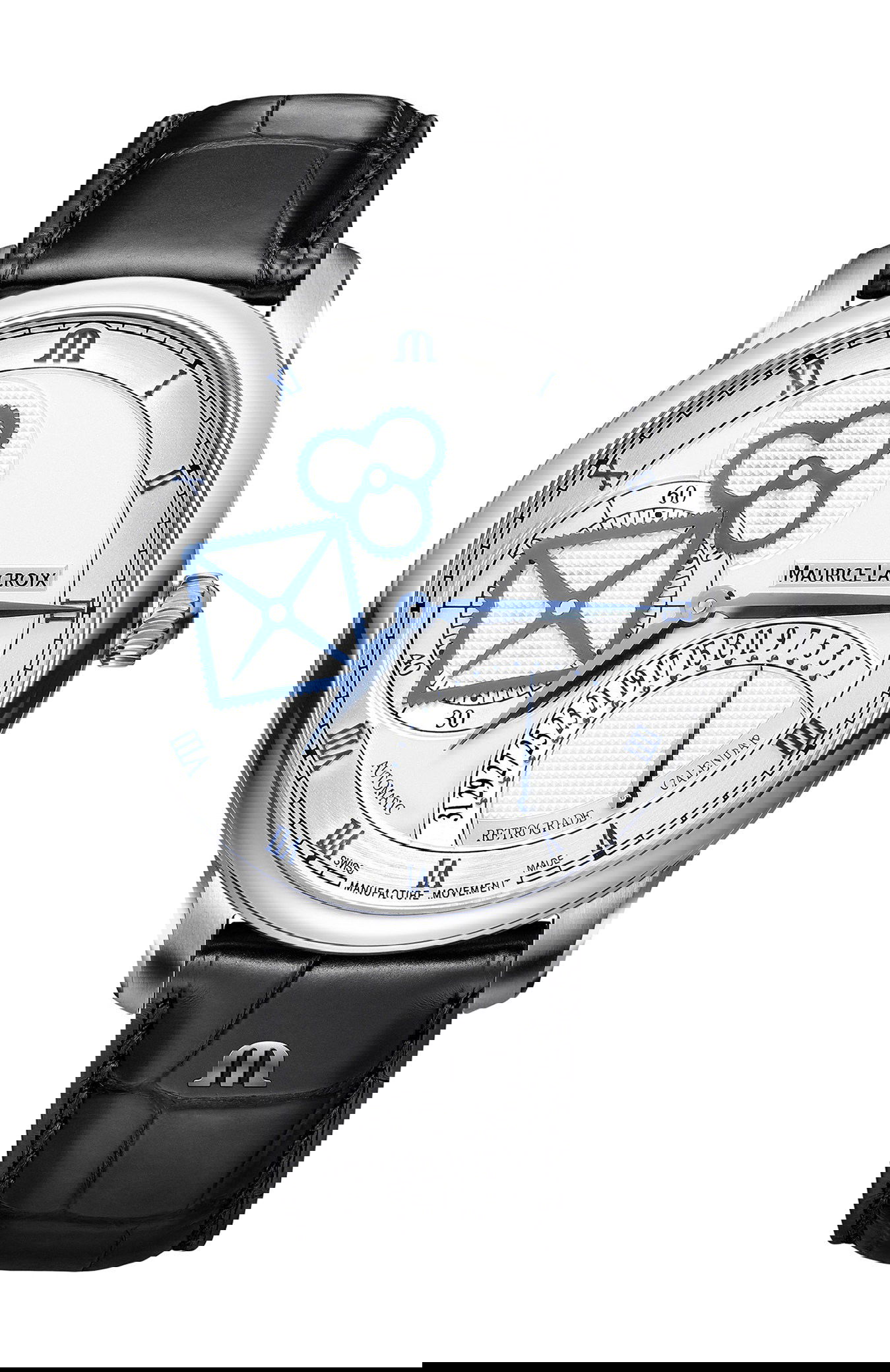 Maurice Lacroix Masterpiece Square Wheel Retrograde 43mm