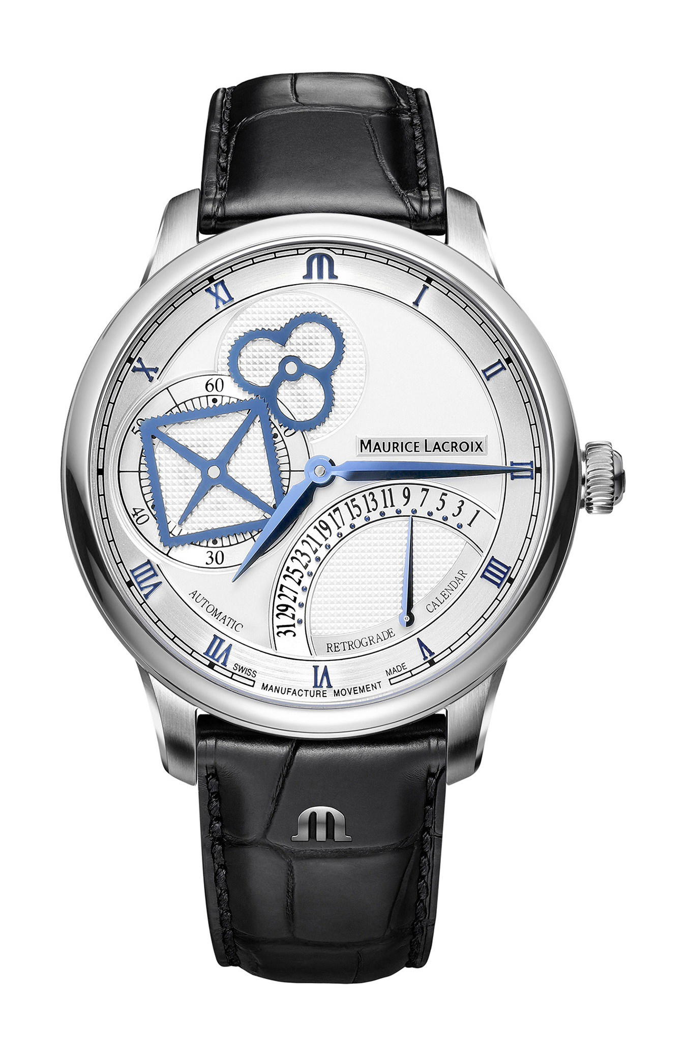 Maurice Lacroix Masterpiece Square Wheel Retrograde 43
