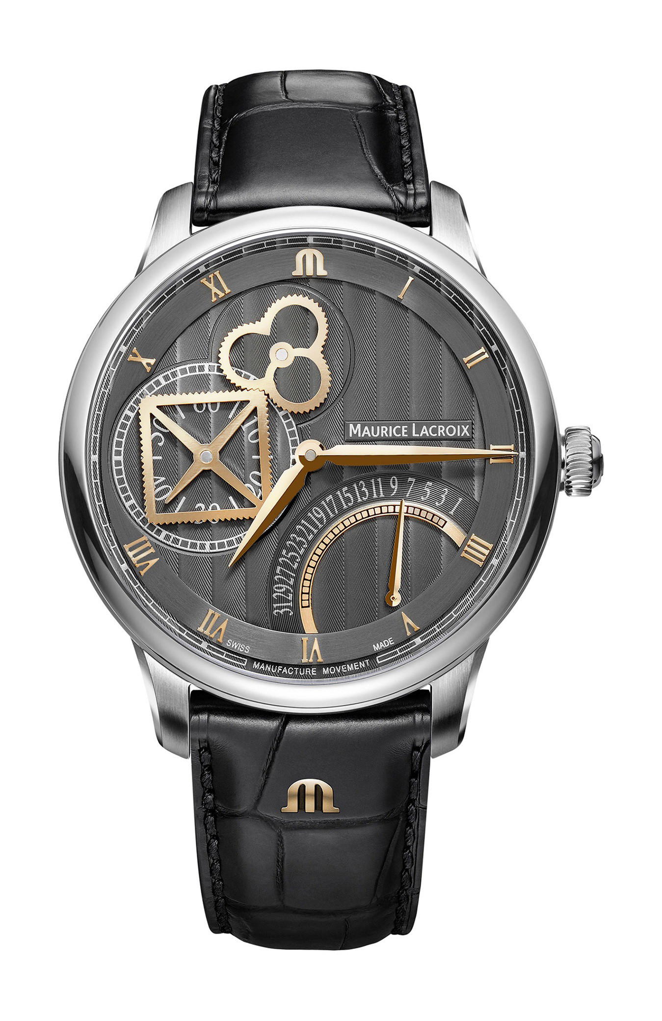 Maurice Lacroix Masterpiece Square Wheel Retrograde 43