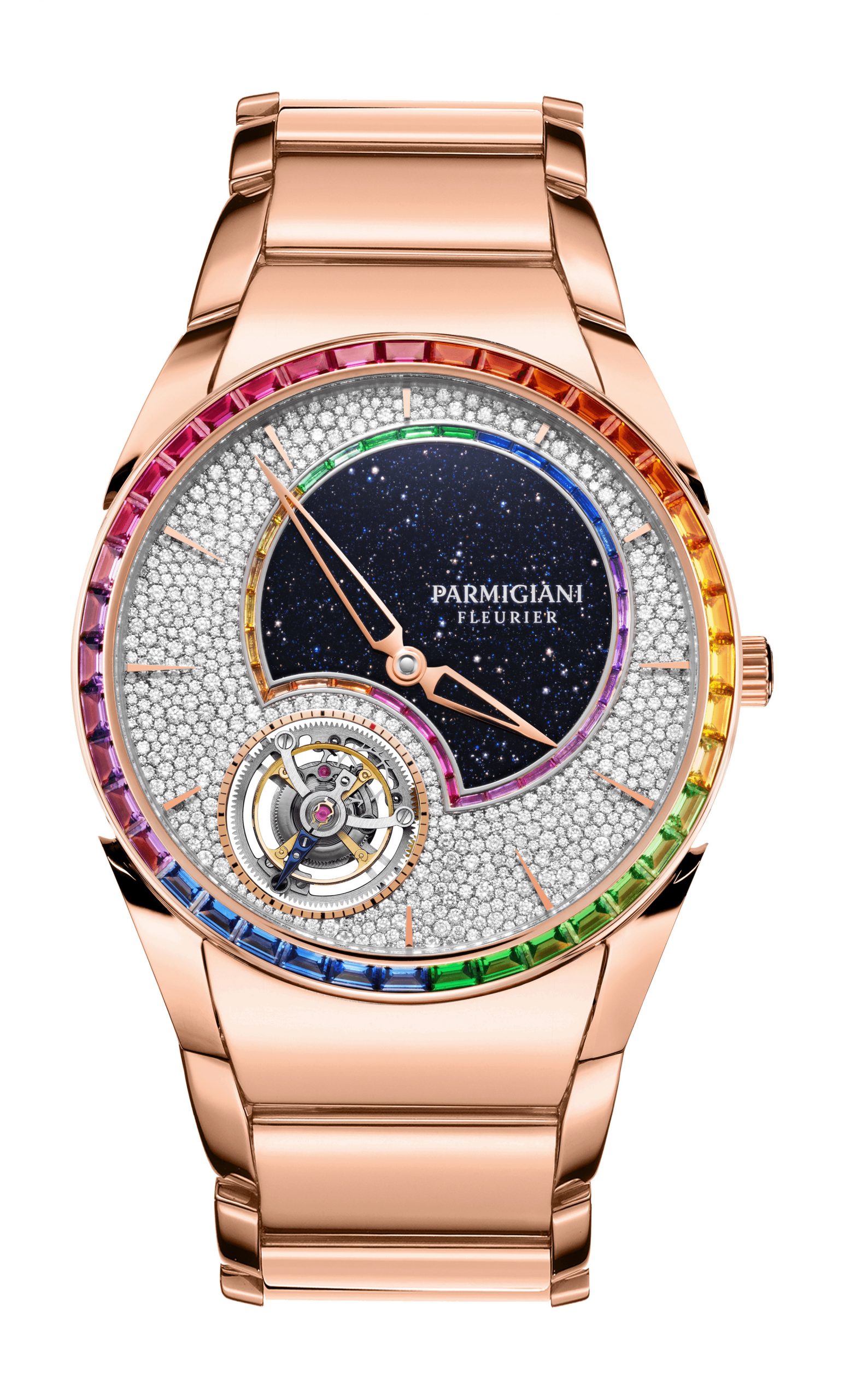 Parmigiani Fleurier Tonda 1950 Flying Tourbillon Double Rainbow